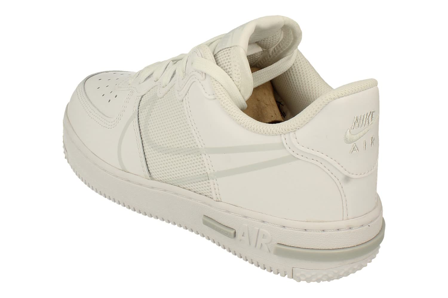 Nike Air Force 1 React Su GS Trainers Ct5117 - Lightweight Comfortable Sneakers for Kids & Youth - Perfect for School, Sports, and Casual Wear