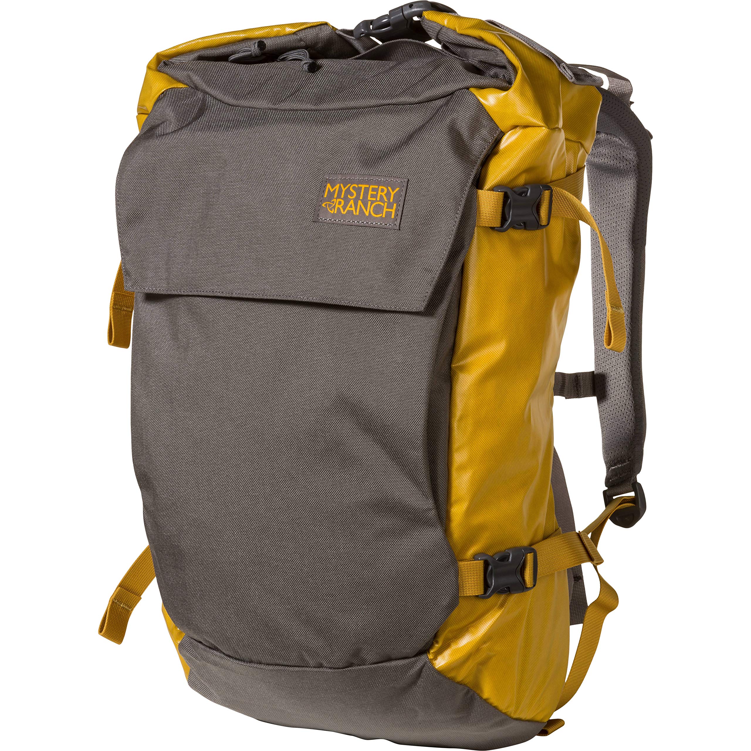 MYSTERY RANCH Street Zen 25L Travel Backpack - Lightweight Hiking Daypack for Men & Women, Water-Resistant Lemon/Gravel Outdoor Backpack - Perfect for Commuting, Camping & Adventure Travel