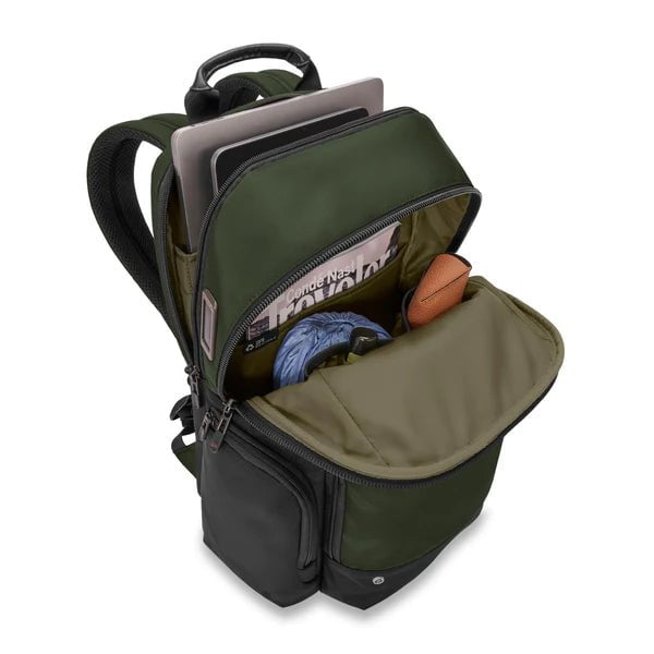 Briggs & Riley HTA Medium Cargo Backpack - Durable Travel Backpack with Multiple Pockets for Laptop, Work & Outdoor Adventures | Perfect for Business Trips, Hiking & Commuting