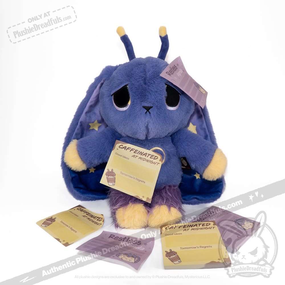 Plushie Dreadfuls Stuffed Animals - Restless Sticky Notes for Office & School - Cute Stress Relief Gifts for Anxiety & ADHD