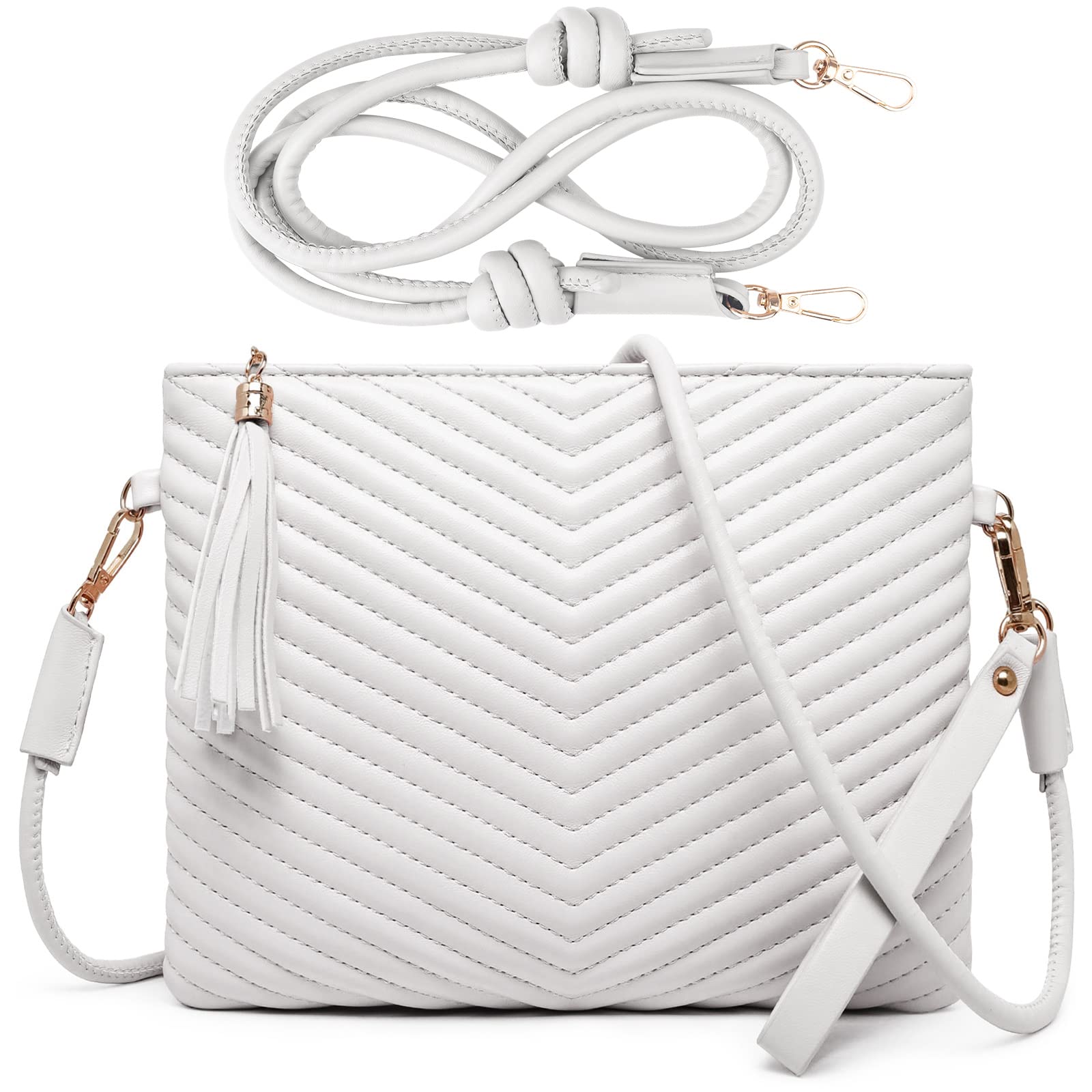 LYPULY Vegan Leather Crossbody Bag for Women - Stylish Shoulder Purse for Daily Use