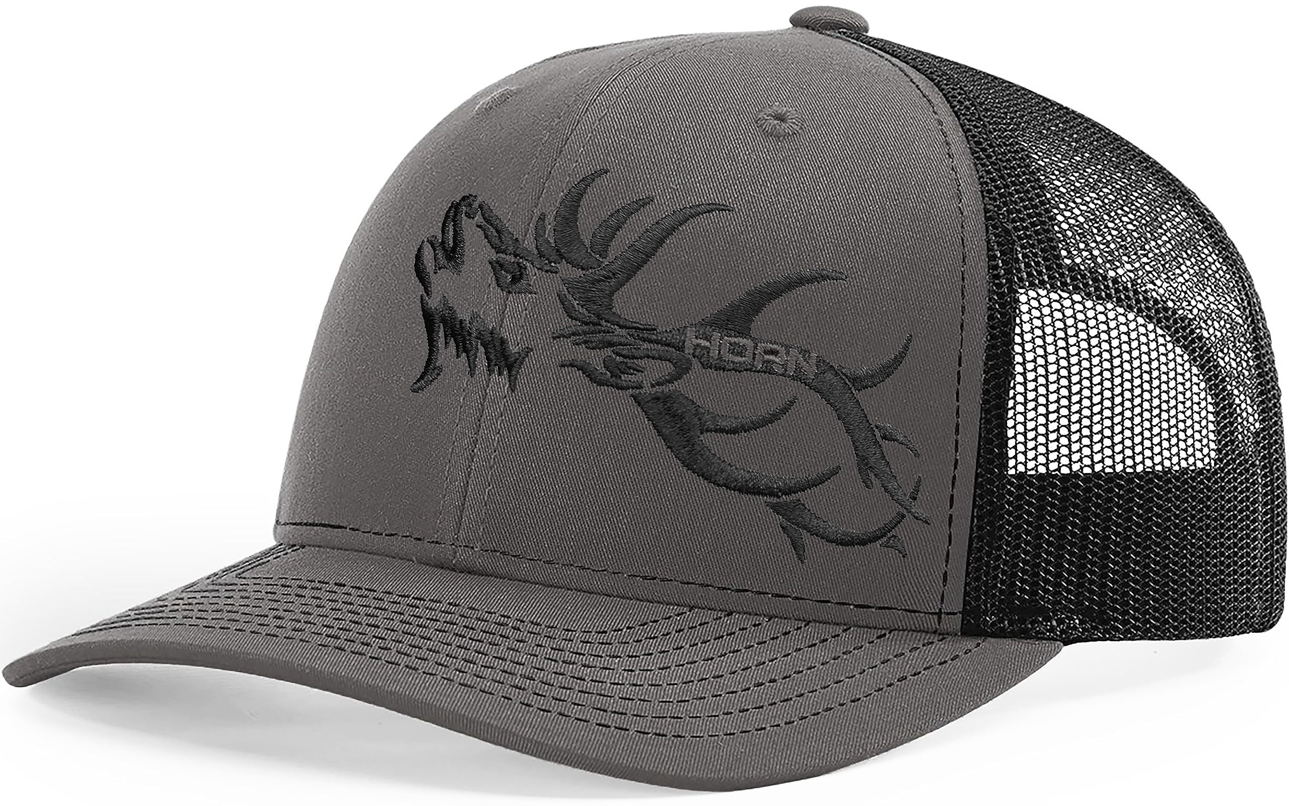 Elk Trucker Hat - Adjustable Mesh Back Baseball Cap for Men & Women | Perfect for Outdoor Adventures, Hiking, and Casual Wear