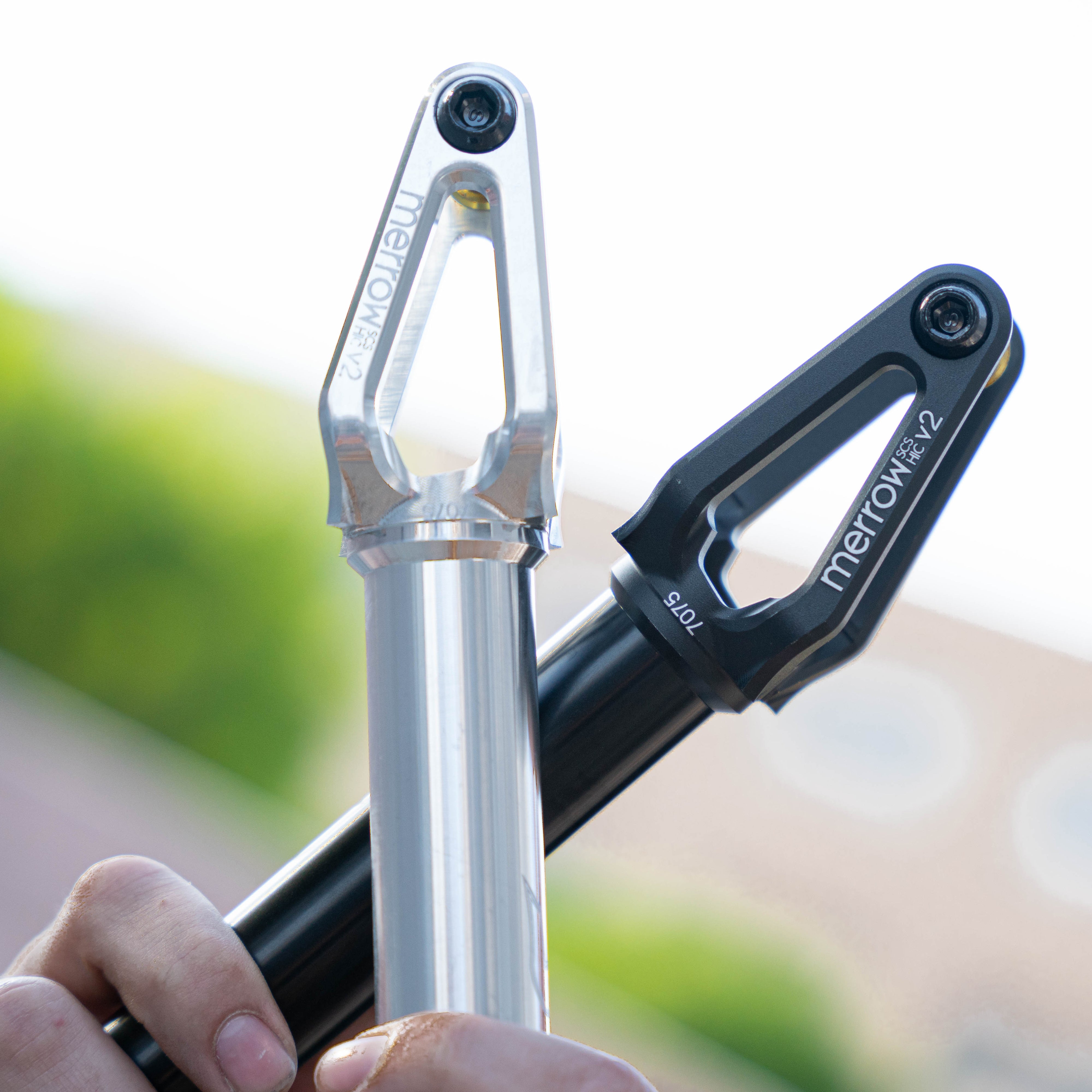 Ethic Merrow V2 Fork - Premium BMX Bike Fork for Street & Park Riding - Durable Chromoly Steel Construction for Stunt Biking & Freestyle Tricks