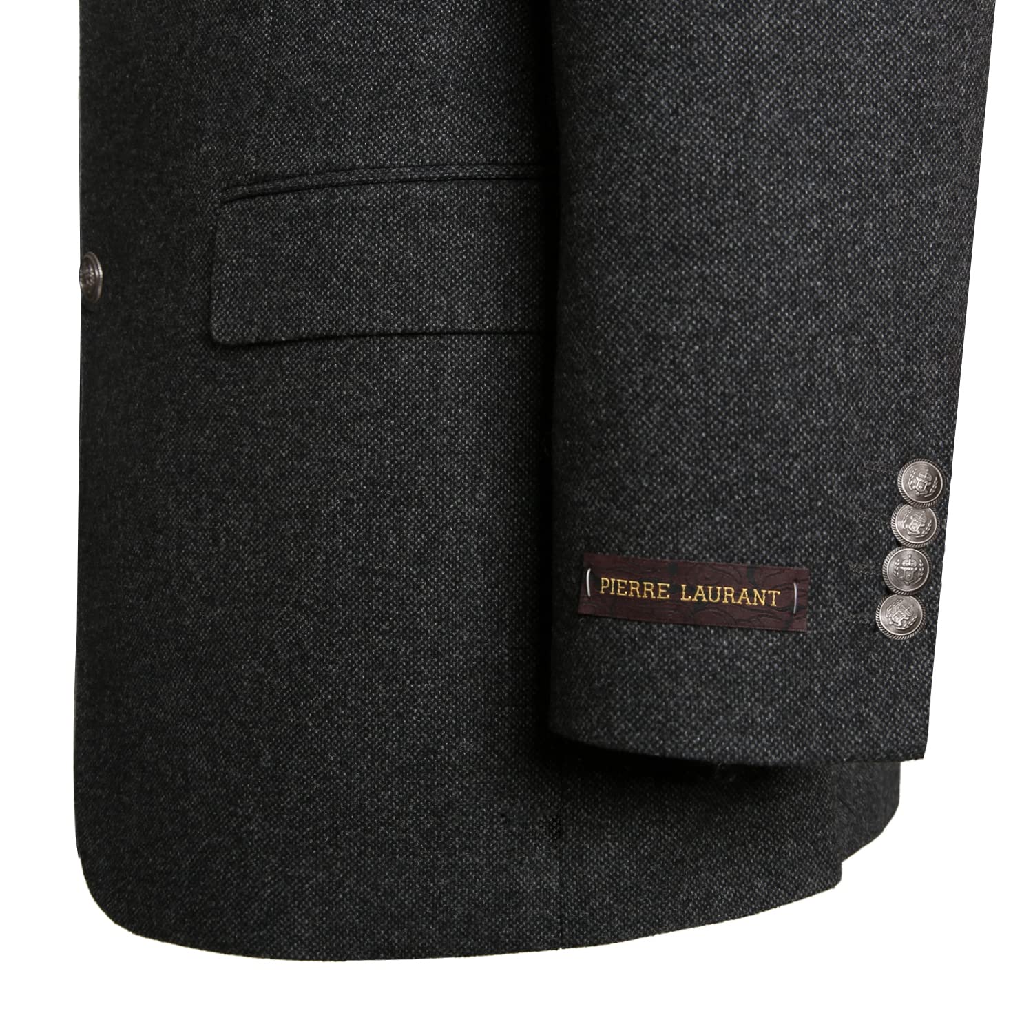 Premium Men's Wool Blend Business Blazer - Slim Fit Suit Jacket for Office, Weddings & Formal Events - Professional Dress Coat for Business Attire & Special Occasions