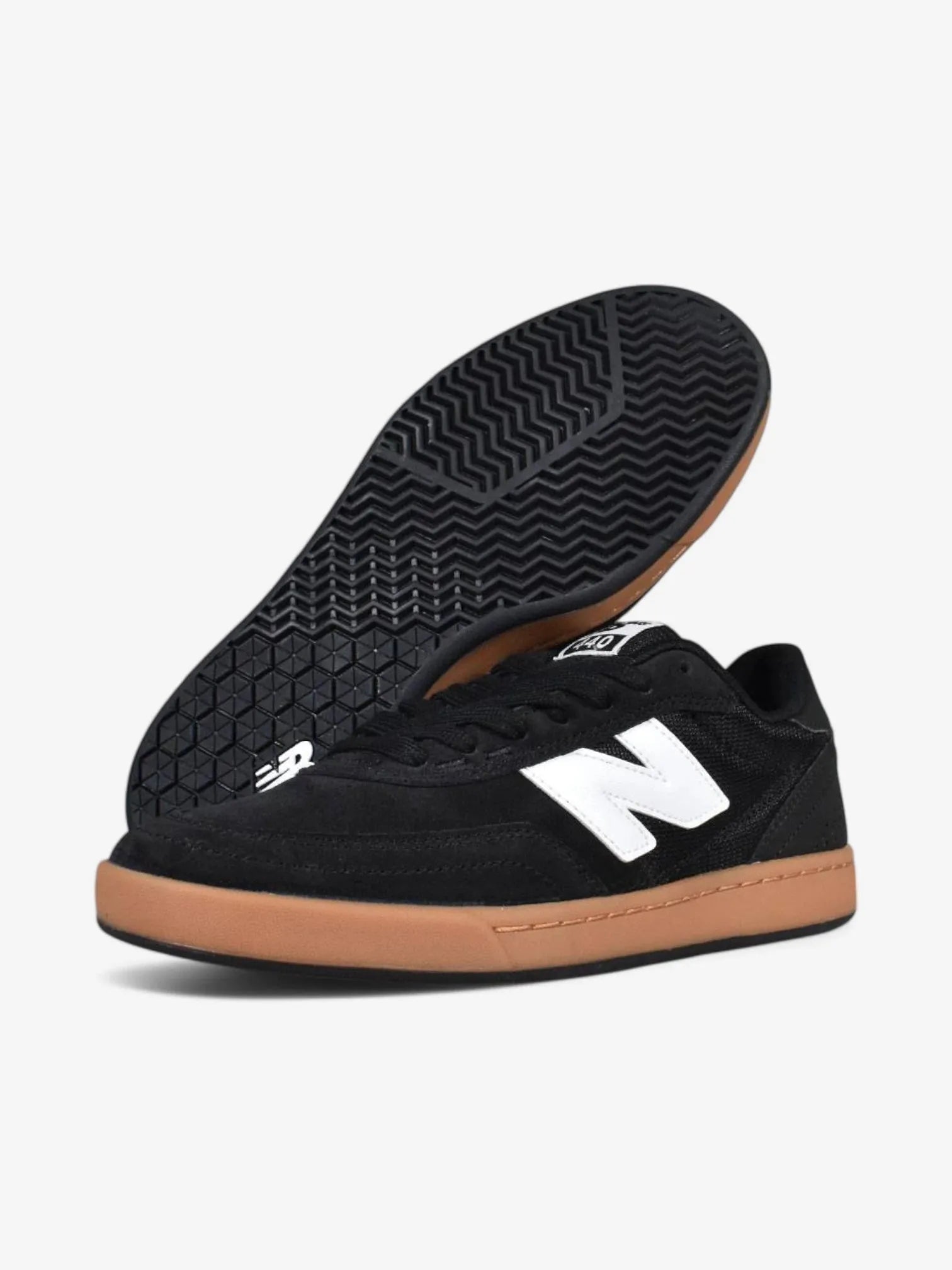 New Balance Numeric 440 V2 Skate Shoes for Men - Black & Brown Sneakers for Skateboarding & Casual Wear
