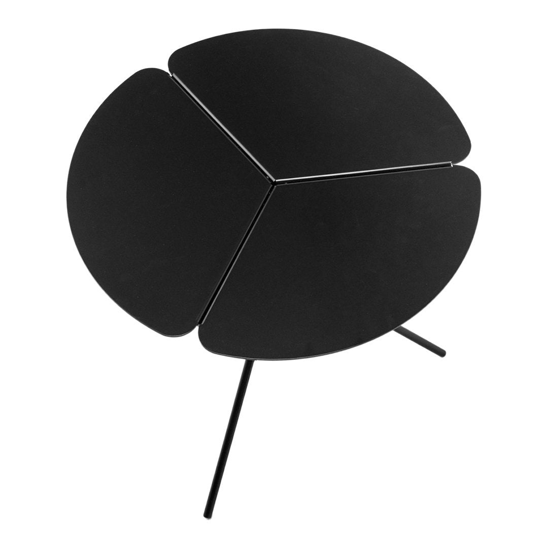Modern Round Coffee Table with Storage - Honcke Folia Softline Design for Living Room, Lounge & Office - Stylish & Functional Home Decor