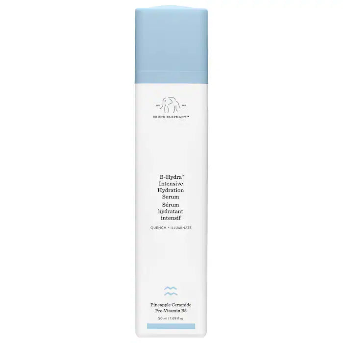 Drunk Elephant B-Hydra™ Intensive Hydration Serum with Hyaluronic Acid - Deeply Hydrates & Plumps Skin for a Glowing Complexion | Perfect for Dry, Dehydrated Skin & Daily Skincare Routine