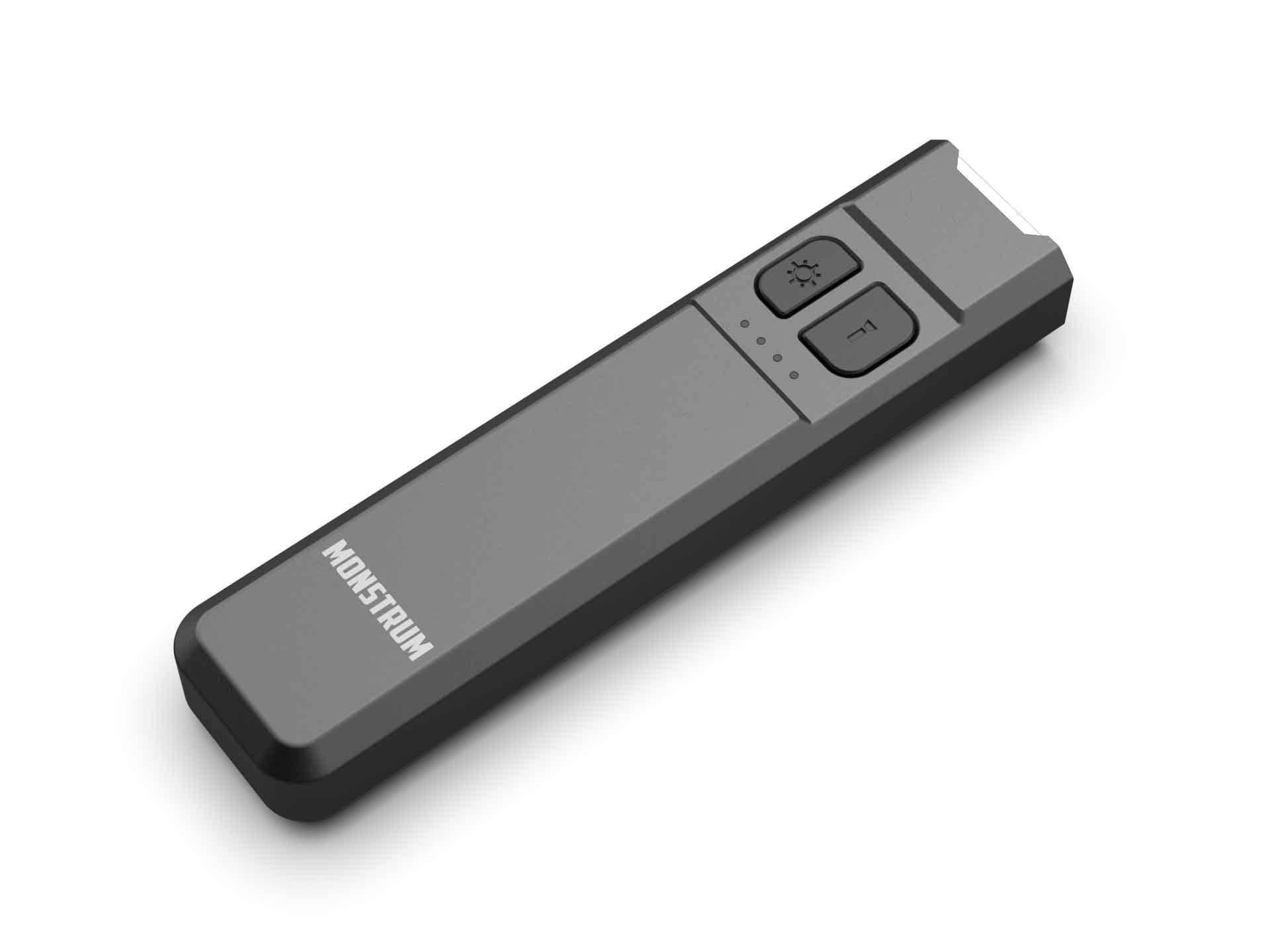 Monstrum Tracer 1000 Lumens Ultra-Slim EDC Flashlight - Compact Bright LED Light for Camping, Hiking & Emergency Use