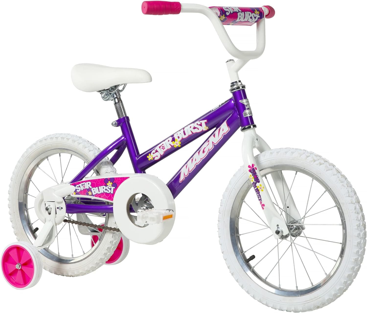 Dynacraft Star Burst Kids Bike - 16 Inch Children's Bicycle for Boys & Girls, Outdoor Riding, Exercise & Play - Perfect Birthday Gift for Active Kids (Ideal for Park Rides, Neighborhood Adventures & Family Outings)