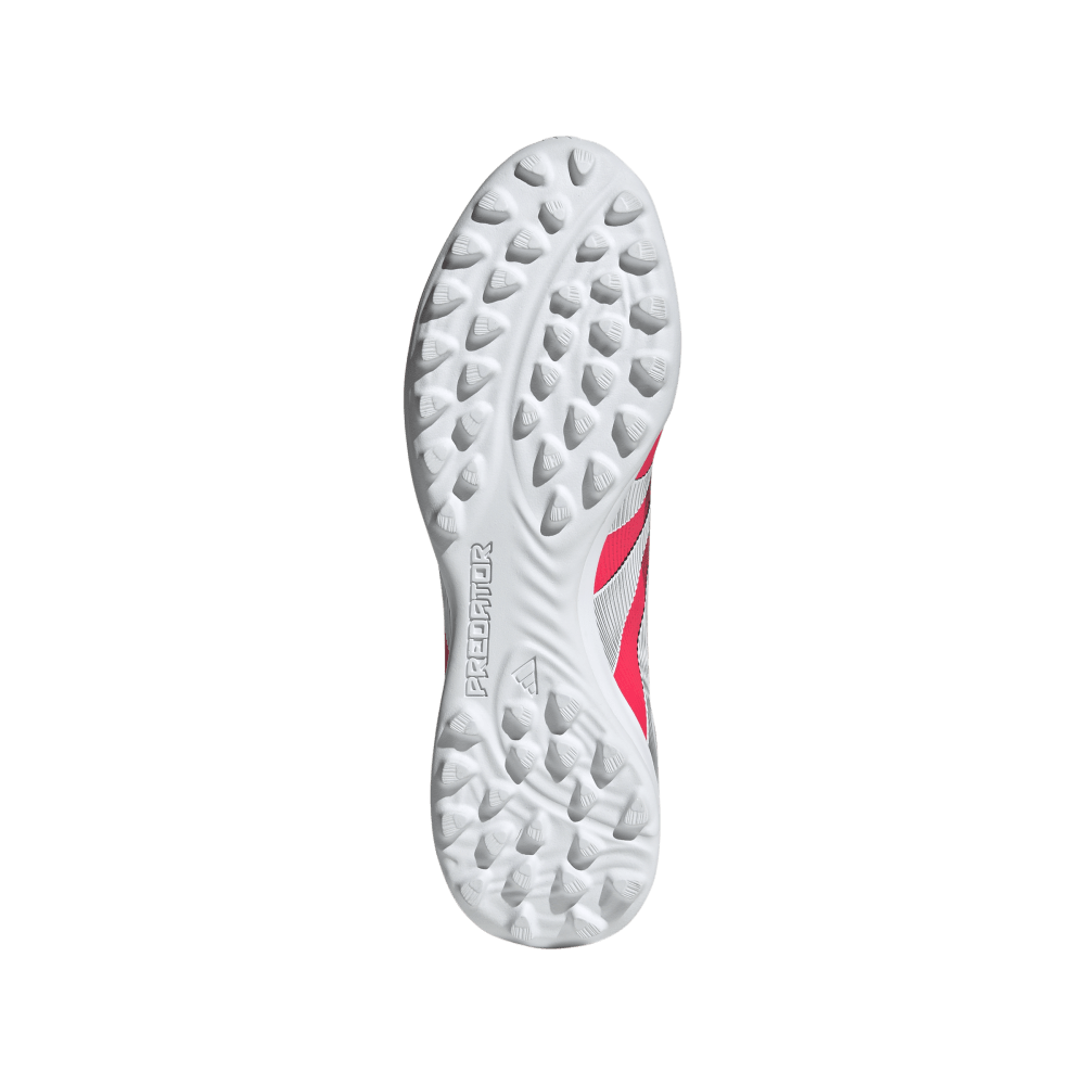 Adidas Predator League TF Turf Football Shoes for Men - Lucid Red/White/Core Black - Soccer Cleats for Artificial Grass - Perfect for Training & Matches