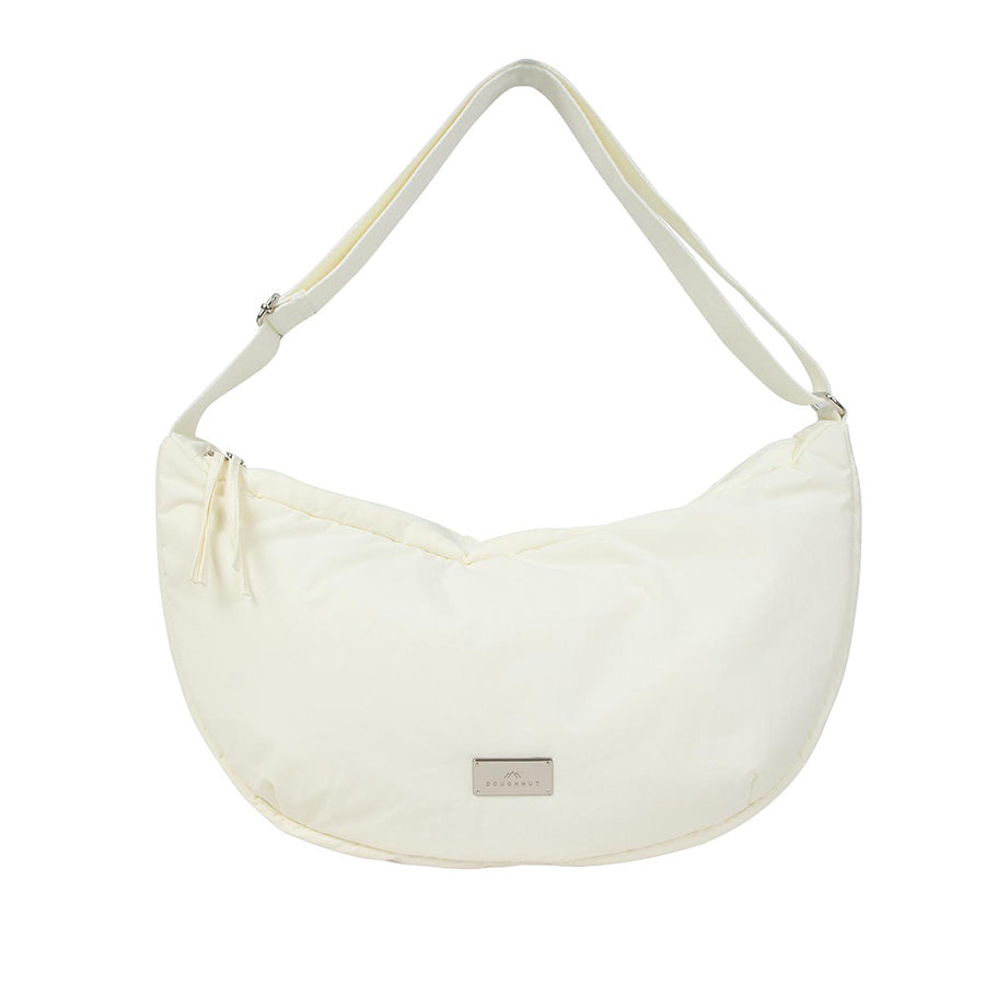 DOUGHNUT Croissant Softies Chalk X Pink - Soft & Stylish Women's Shoulder Bag for Work, Travel & Everyday Use