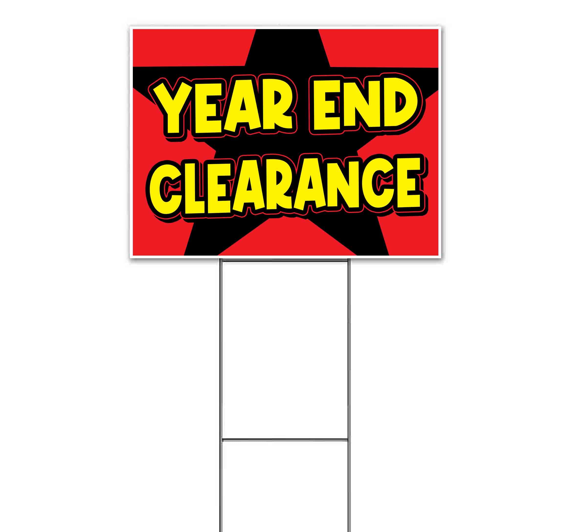 18x24 Inch Yard Sign with Metal Step Stake - Bulk Discounts & Multi-Packs | Durable Outdoor Advertising Sign for Businesses, Events & Political Campaigns | USA Made