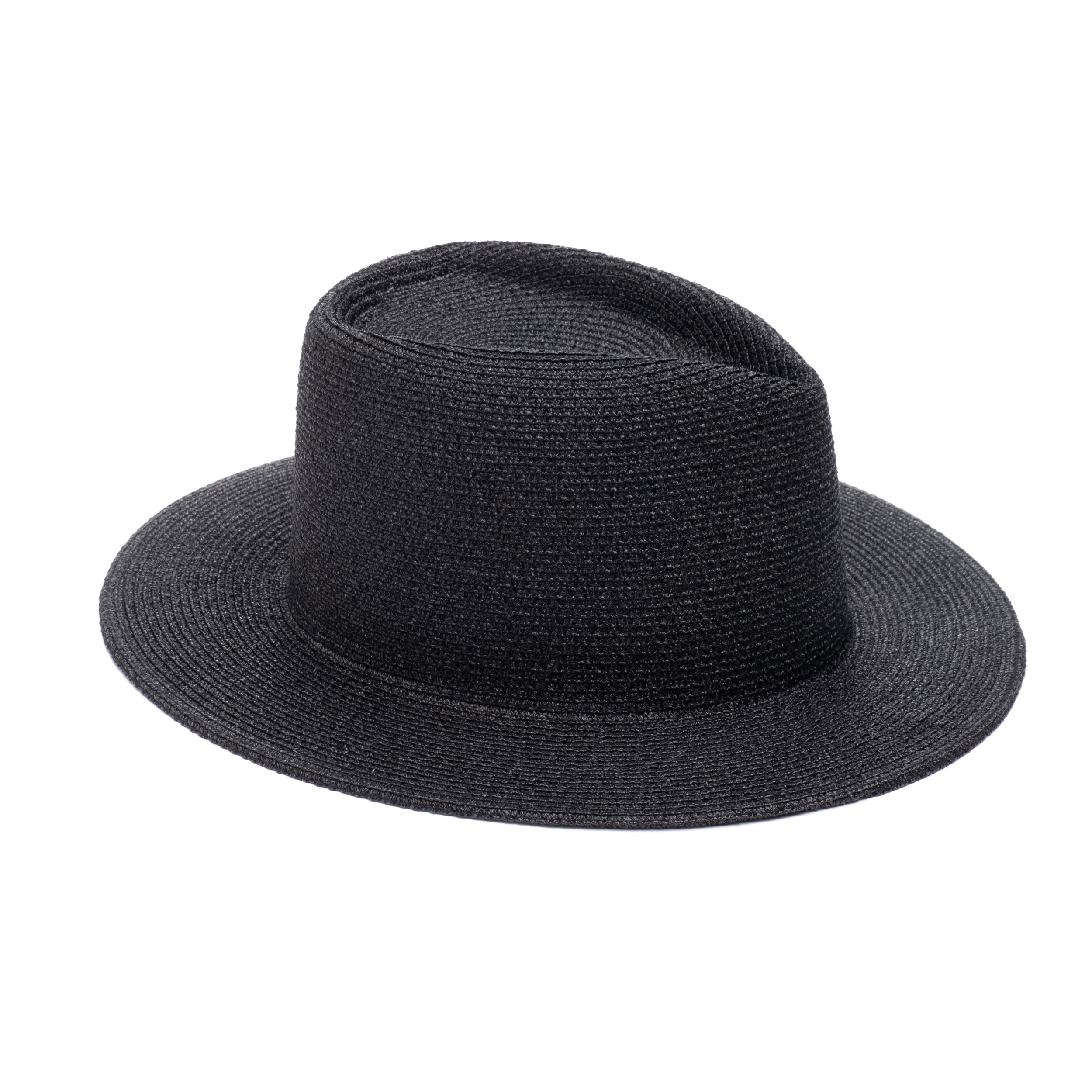 Stylish Blaine Metallic Braid Fedora Hat for Women - Fashionable Wide Brim Summer Sun Hat for Outdoor Events, Beach Vacations & Party Occasions