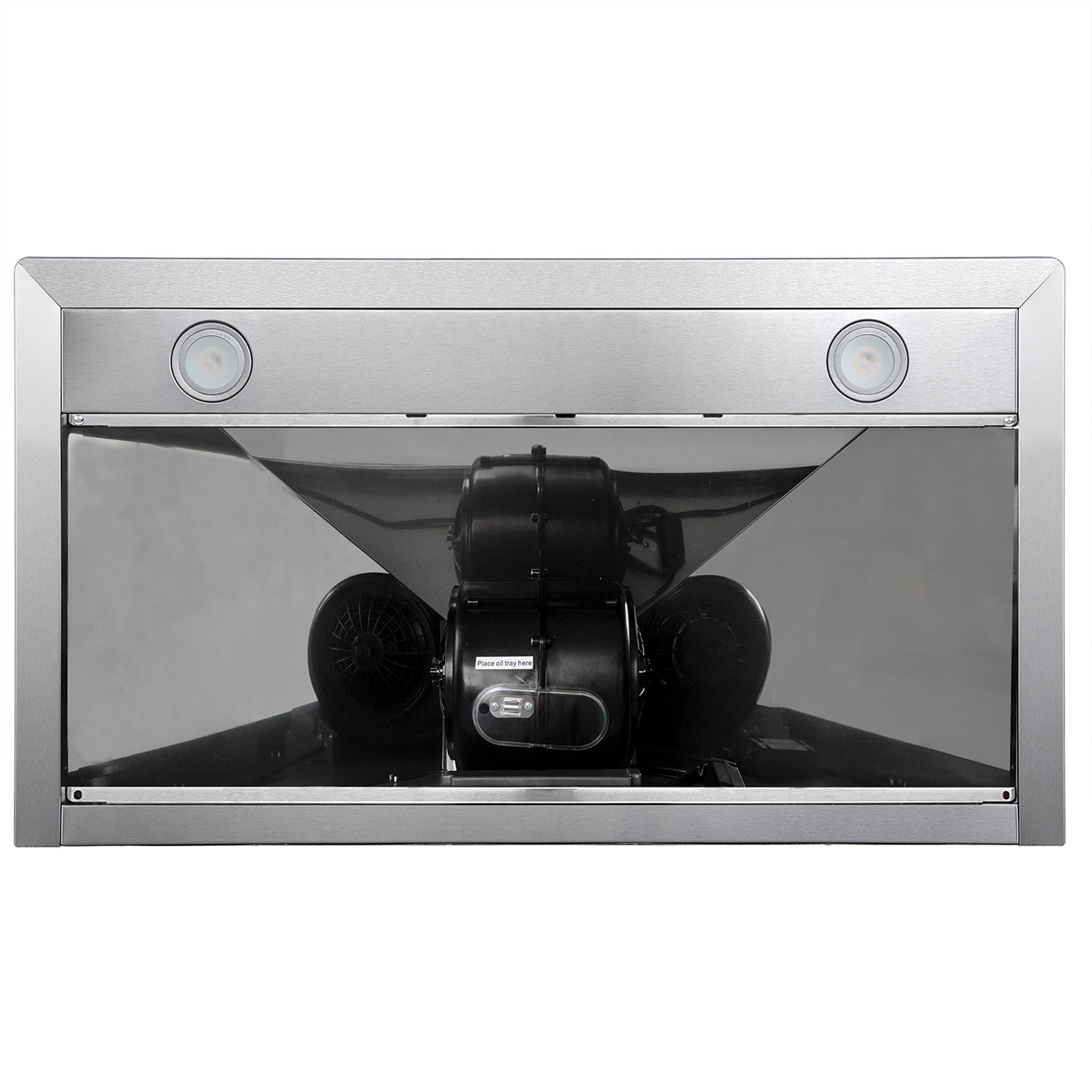 COSMO COS-63190S 36 Inch Stainless Steel Wall Mount Range Hood - 380 CFM Ducted Ventilation with Touch Controls & LED Lights for Kitchen - Ideal for Home Cooking, Baking and Smoke Removal