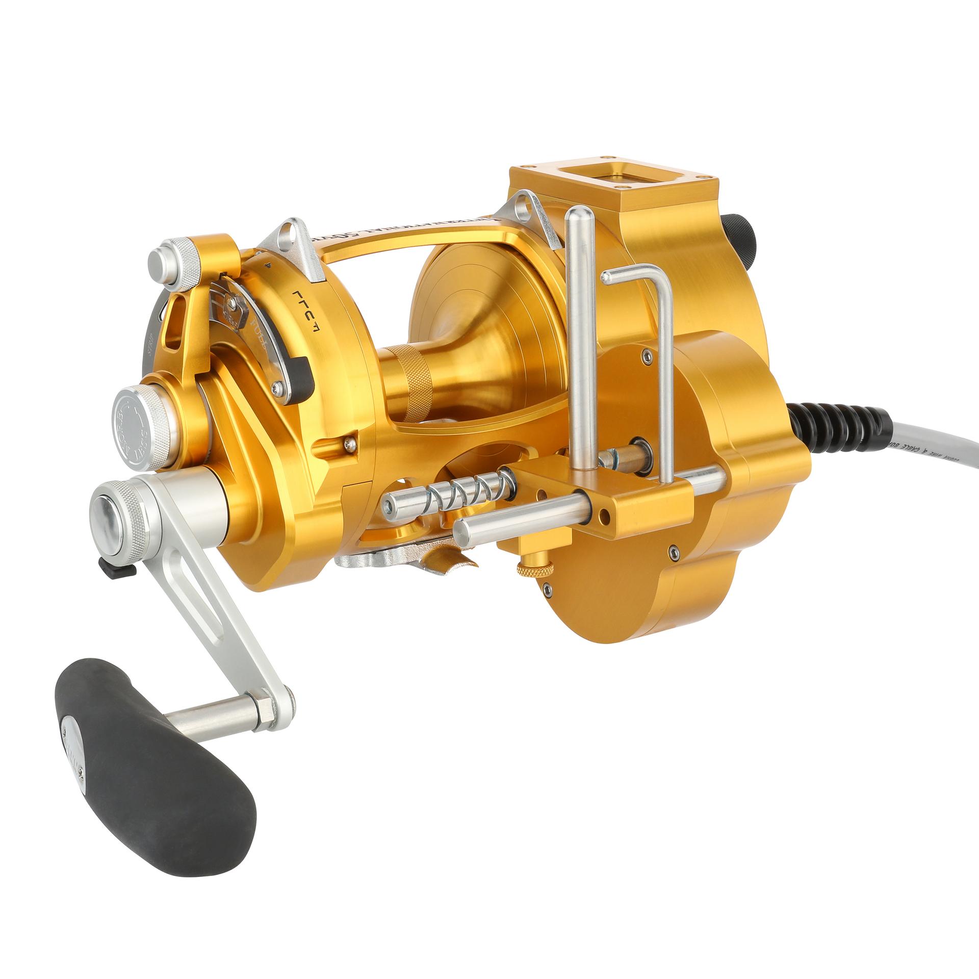 International® VI Autostop Electric Fishing Reel - Saltwater & Freshwater Spinning Reel with Auto-Stop Technology for Bass, Trout, and Catfish Fishing
