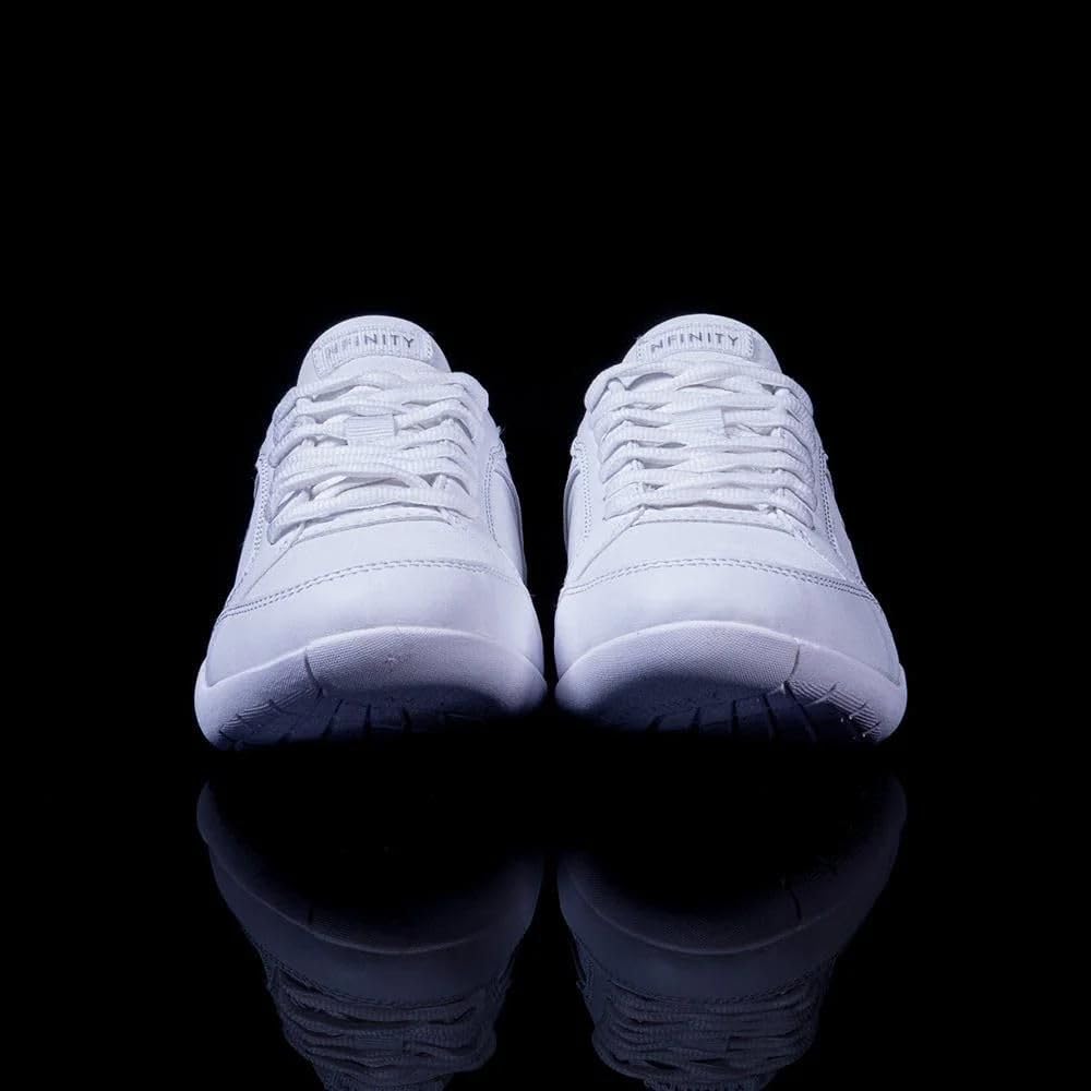 Nfinity Women's Premium Cheerleading Sneakers - Breathable Lightweight Gym Shoes with Memory Foam Insole for Superior Comfort - Flexible Athletic Shoes for Cheer, Dance & Workout - Perfect for Training, Competition & Casual Wear