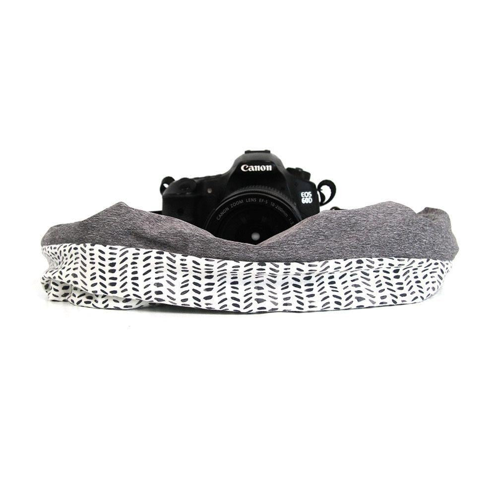 Fashionable Pocket Scarf Strap for Camera - Kyla/Sasha Style - Perfect for Travel, Photography & Everyday Use