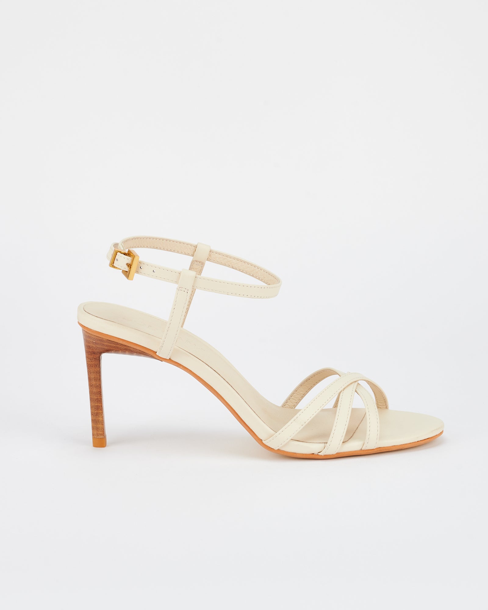 Sundance Women's Off White Heels - Comfortable & Stylish Block Heels for Work, Parties & Weddings