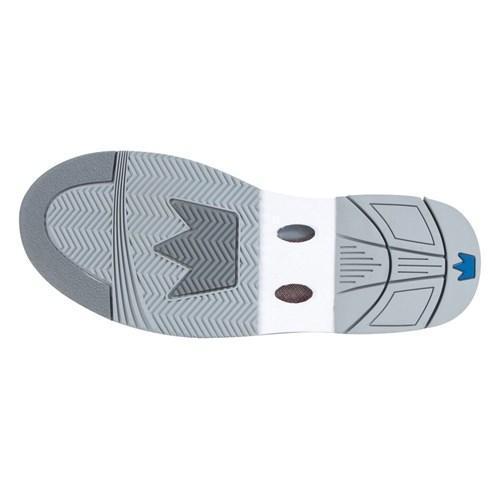 Brunswick Men's Phantom White & Silver Carbon Fiber Right-Handed Bowling Shoes - Lightweight & Durable for Competitive Play & League Bowling