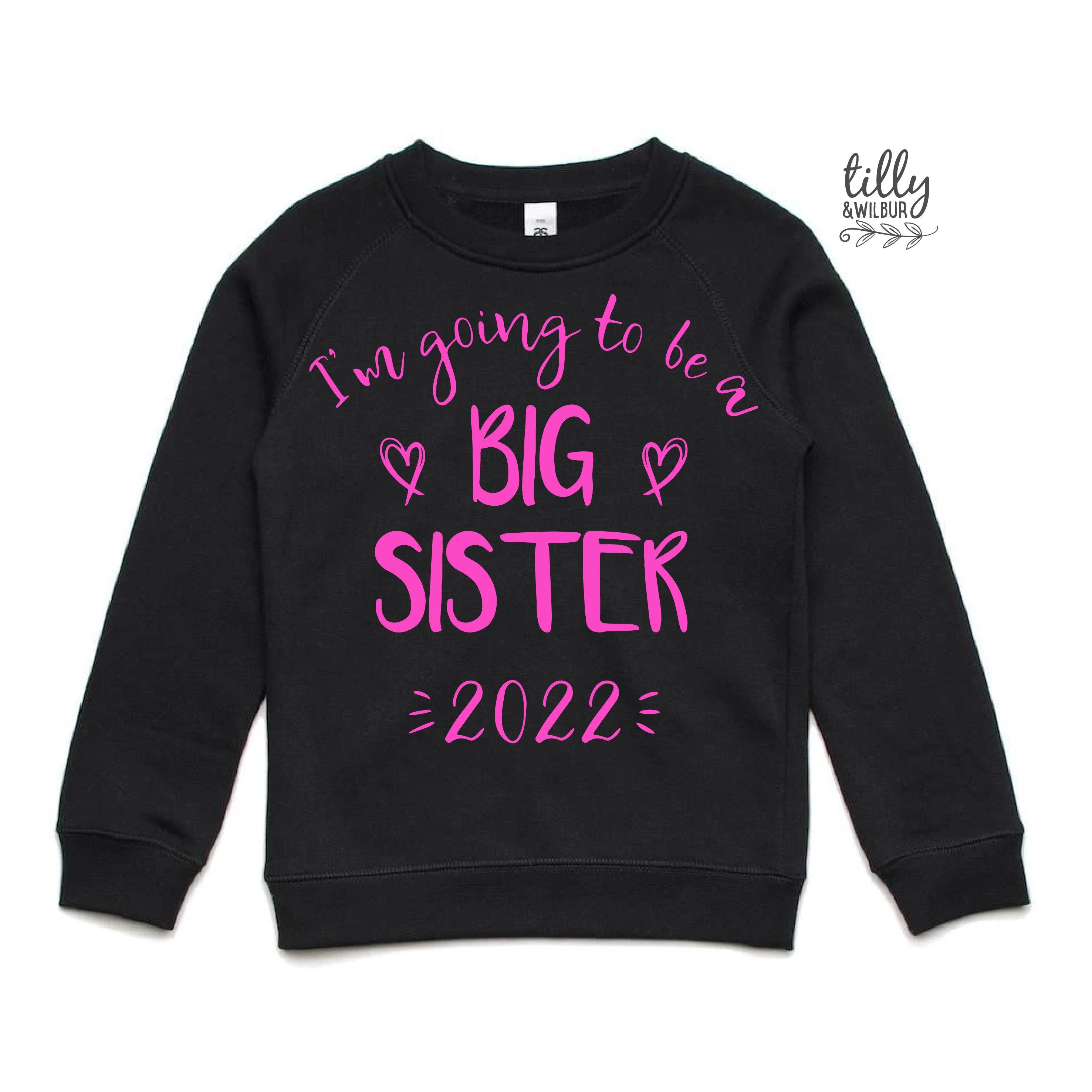 Big Sister Jumper - Cute Matching Sister Outfits for Family Photos & Special Occasions