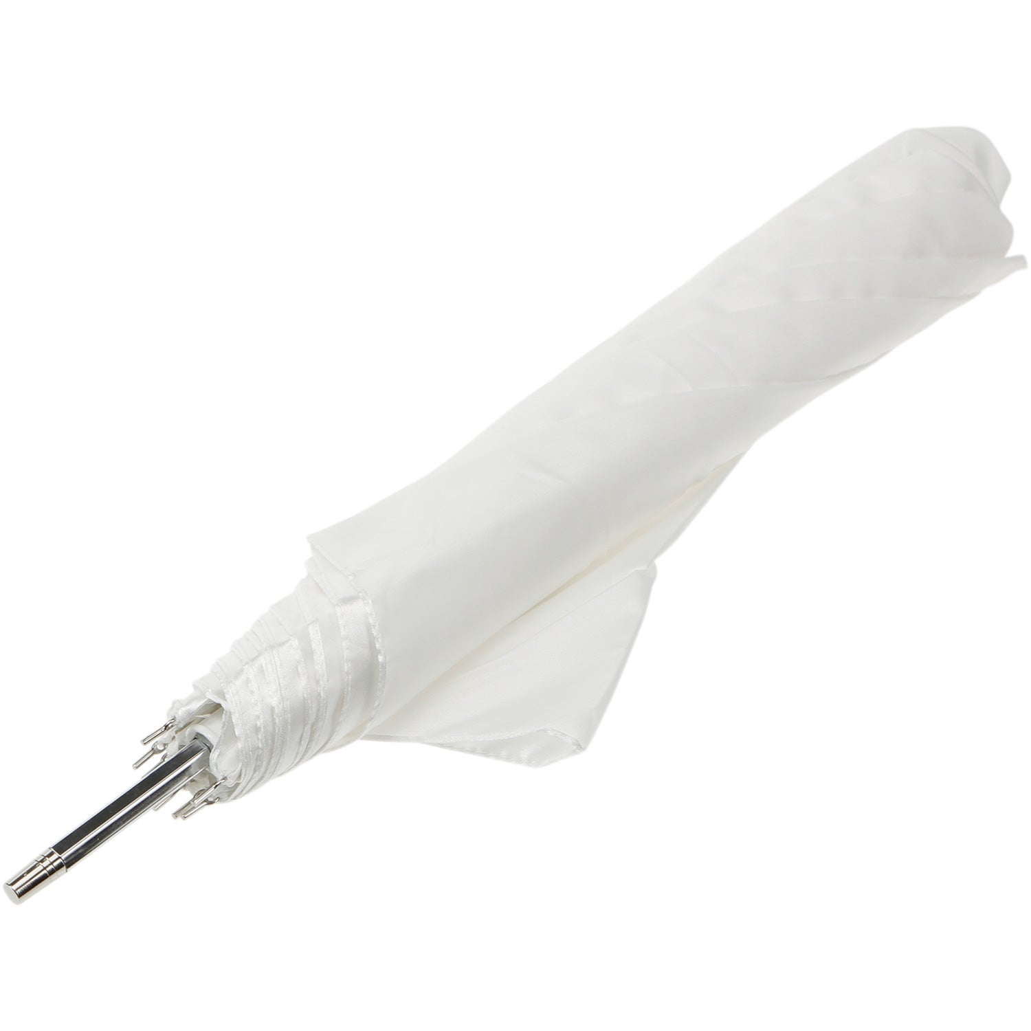 Compact Collapsible Umbrella - Optical White Satin Diffusion (43
