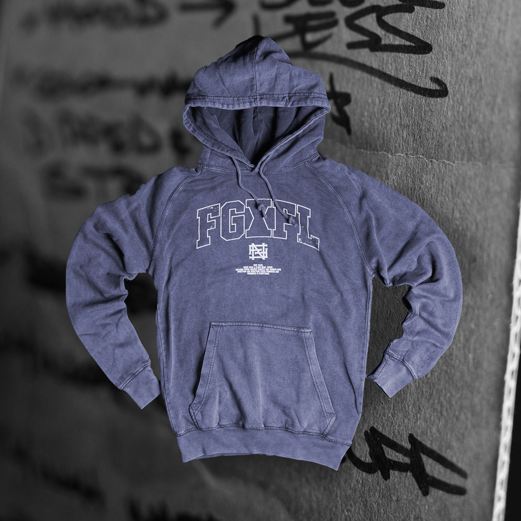 ARCH HOODIE - Premium Navy Blue Pullover Sweatshirt for Men & Women | Cozy Casual Wear for Outdoor Activities, Gym, and Everyday Comfort