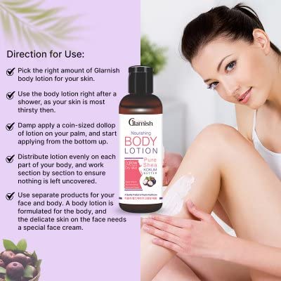 Best Natural Body Lotion for Dry Skin - Whitening & Moisturizing Cream for Women | Hydrates & Brightens Skin | 100ml | Perfect for Daily Use, Night Care & Winter Skin Protection
