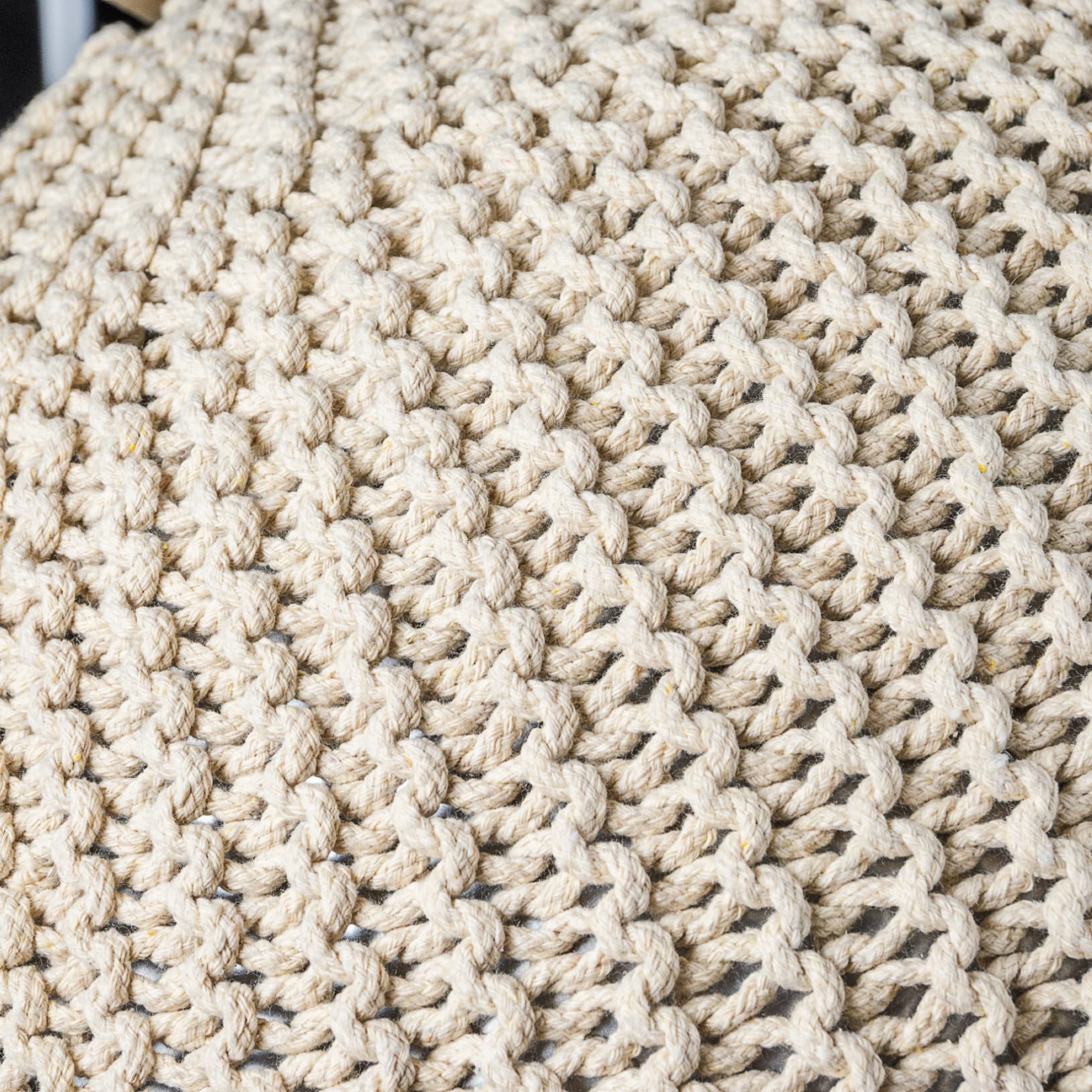 Handmade Cotton Rope Yoga Ball Chair Cover - 26