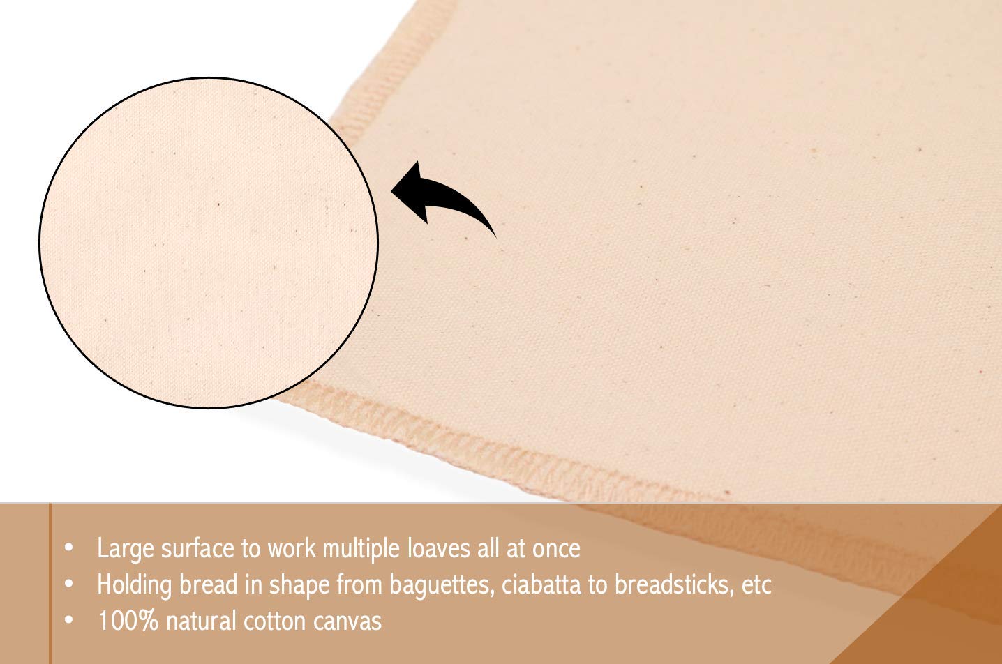Premium Bakers Bread Dough Couche - 26