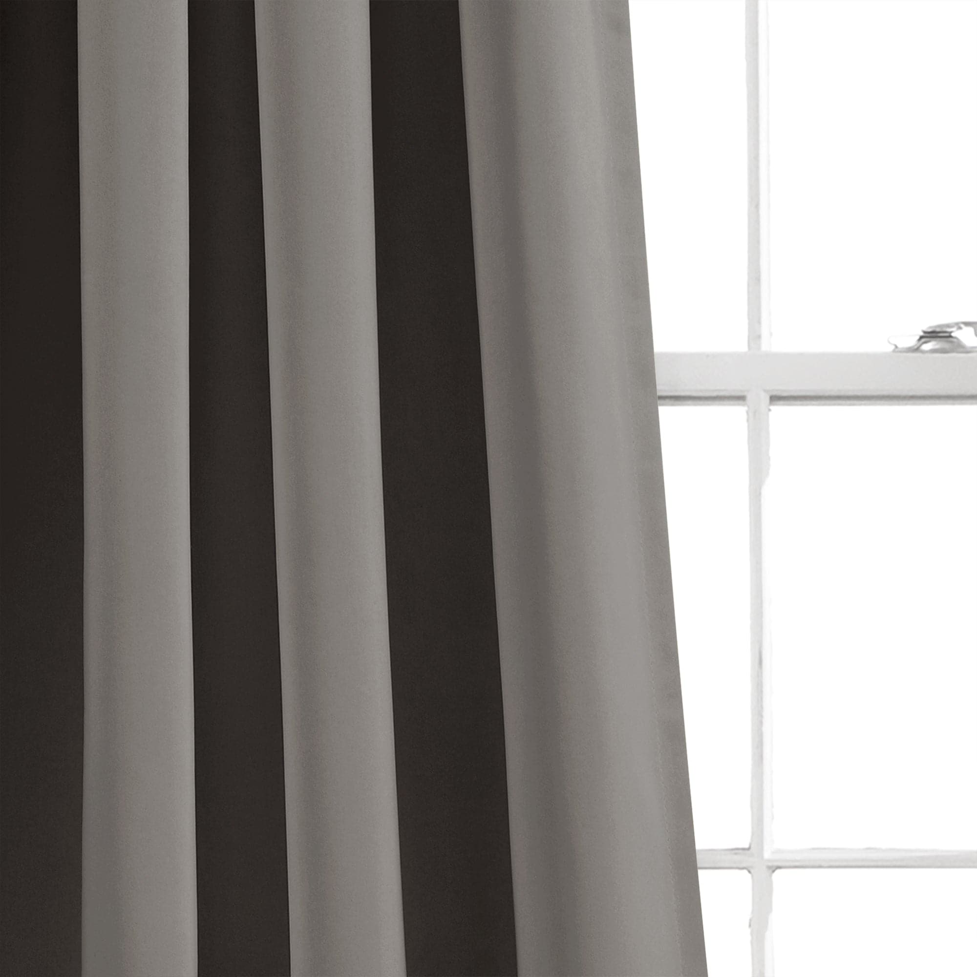 Blackout Curtain Panel Set with Insulated Rod Pocket - Thermal Energy Efficient Room Darkening Drapes for Bedroom, Living Room & Home Theater