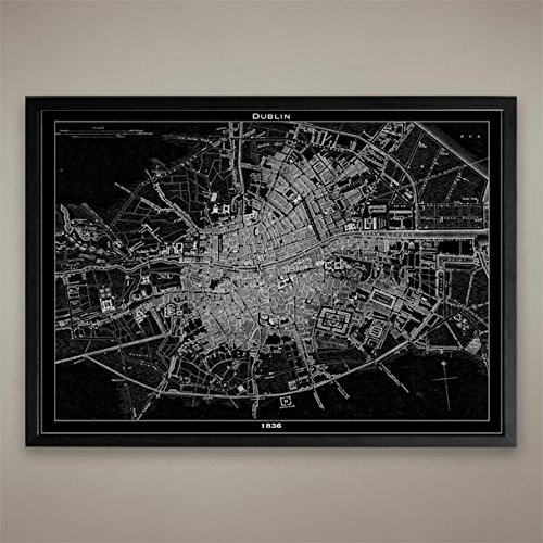 Dublin Map Print - Wall Art for Home & Office Decor