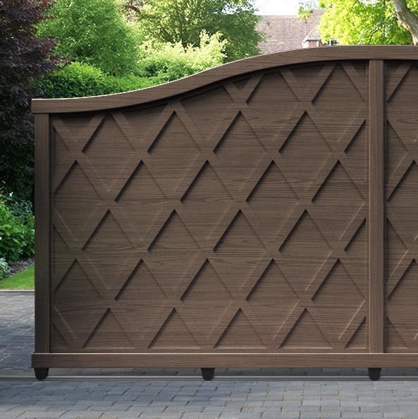 Ashfield Aluminum Sliding Driveway Gate - Heavy Duty & Secure for Residential & Commercial Use - Perfect for Driveways, Gardens & Property Entrances
