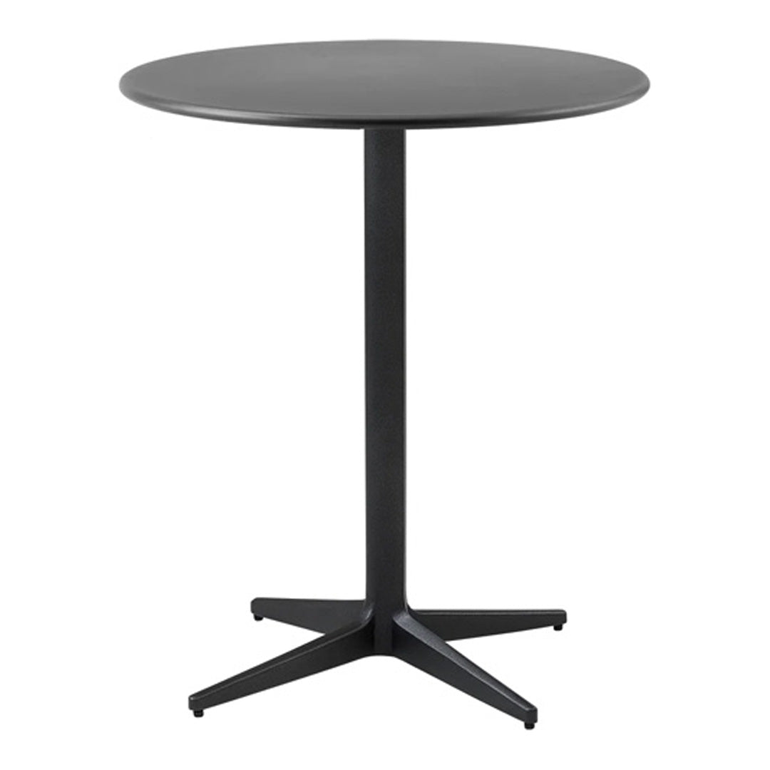 Round Drop Outdoor Cafe Table - Patio Dining & Garden Furniture for Restaurants, Coffee Shops & Backyard Decor