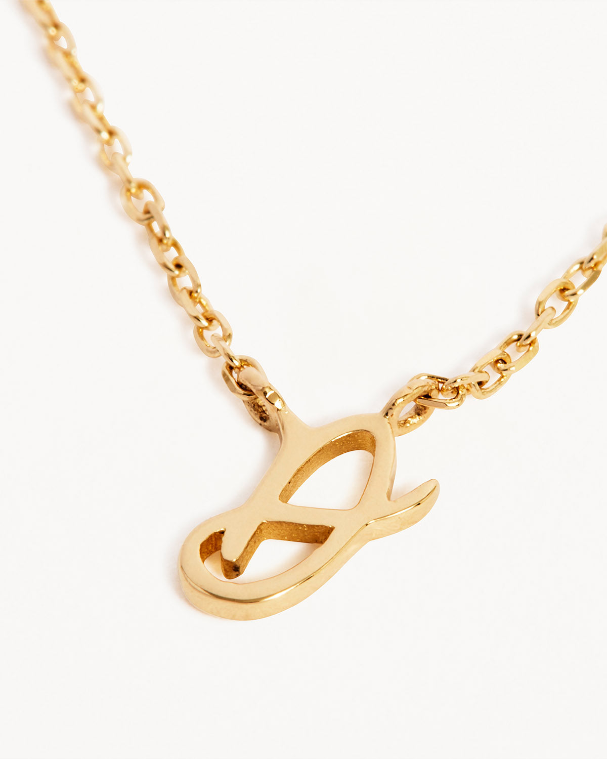 14K Solid Gold Love Letter Necklace for Women - Personalized Romantic Jewelry Gift for Her - Perfect for Anniversaries, Valentine's Day & Special Occasions