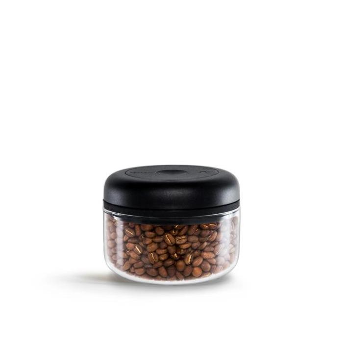 Fellow Atmos Coffee Canister - Airtight Vacuum Seal Coffee Storage Container for Freshness | Perfect for Kitchen, Office, Camping & Travel Use