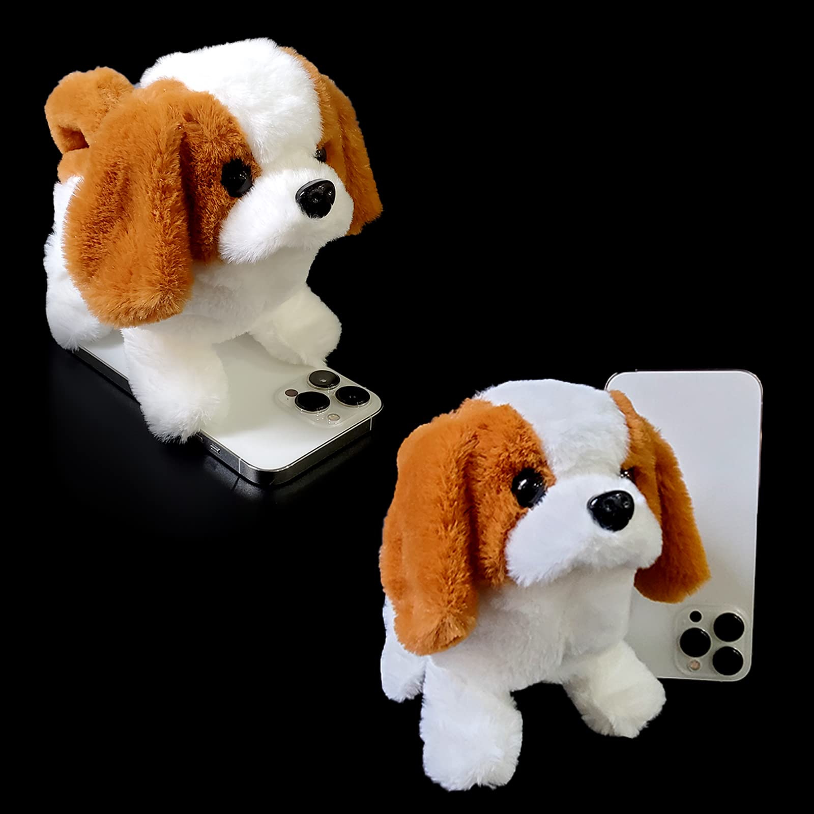 Realistic Walking & Barking Beagle Dog Toy - Electronic Interactive Puppy with Battery for Kids, Girls & Boys - Perfect Gift for Pet Lovers & Indoor Playtime Fun