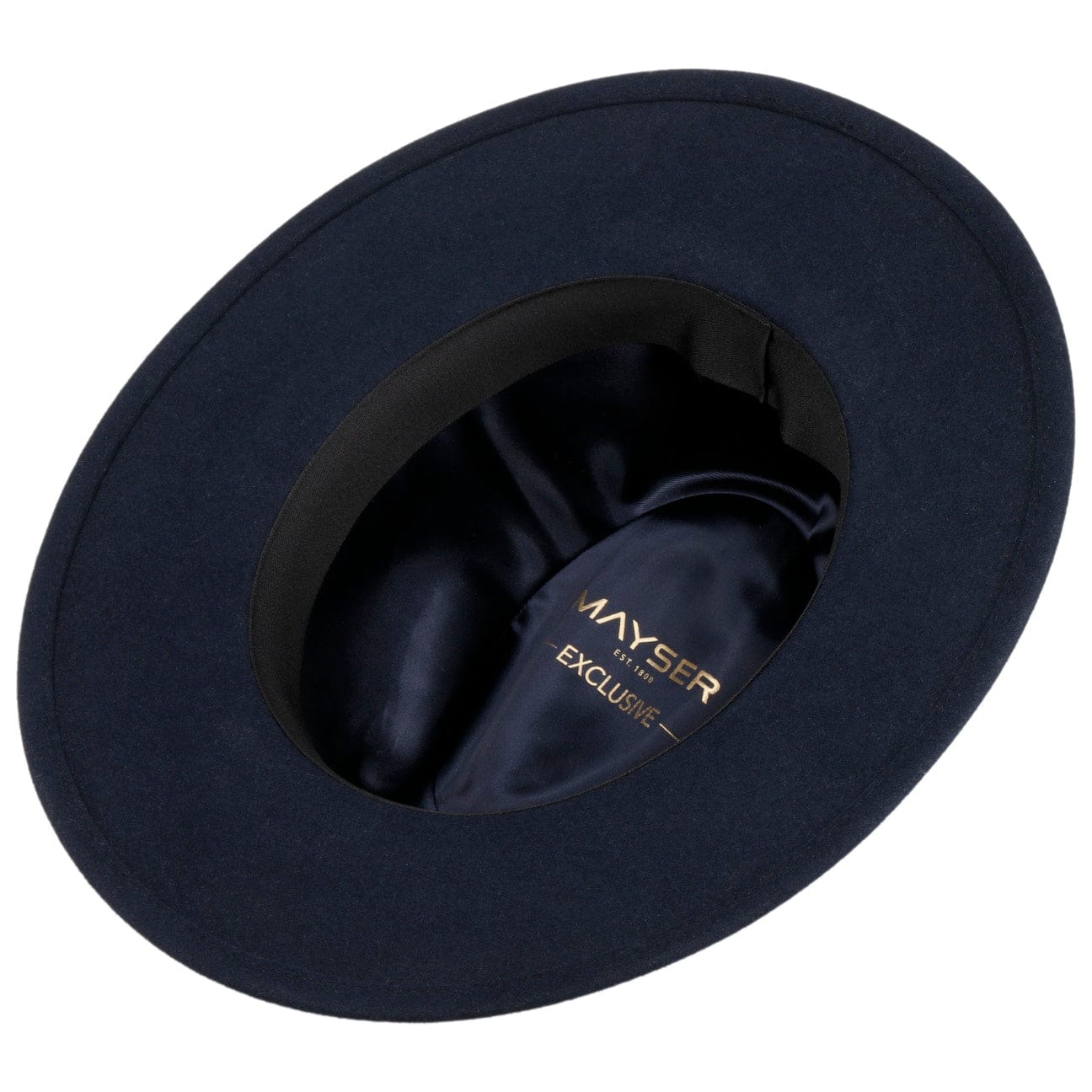 Mayser Gedeon Traveller Fur Felt Hat for Men - Classic Wool Fedora for Outdoor Travel, Hiking & Fashion