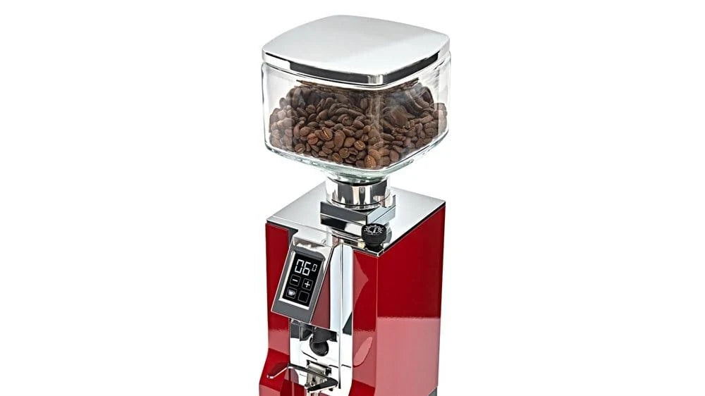 Eureka Mignon Glass Bean Hopper for Espresso Machines - Transparent Coffee Bean Container for Fresh Grinding - Perfect for Home Baristas & Coffee Enthusiasts