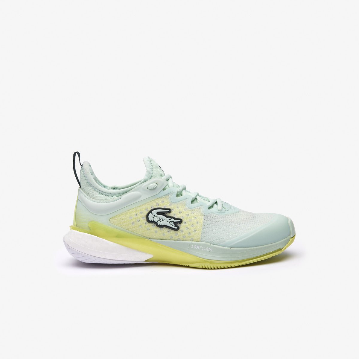 Lacoste AG LT23 Lite Women's Tennis Shoes - Lightweight Comfort for Court & Casual Wear - Turquoise & Yellow Athletic Sneakers for Tennis, Gym, and Everyday Fashion