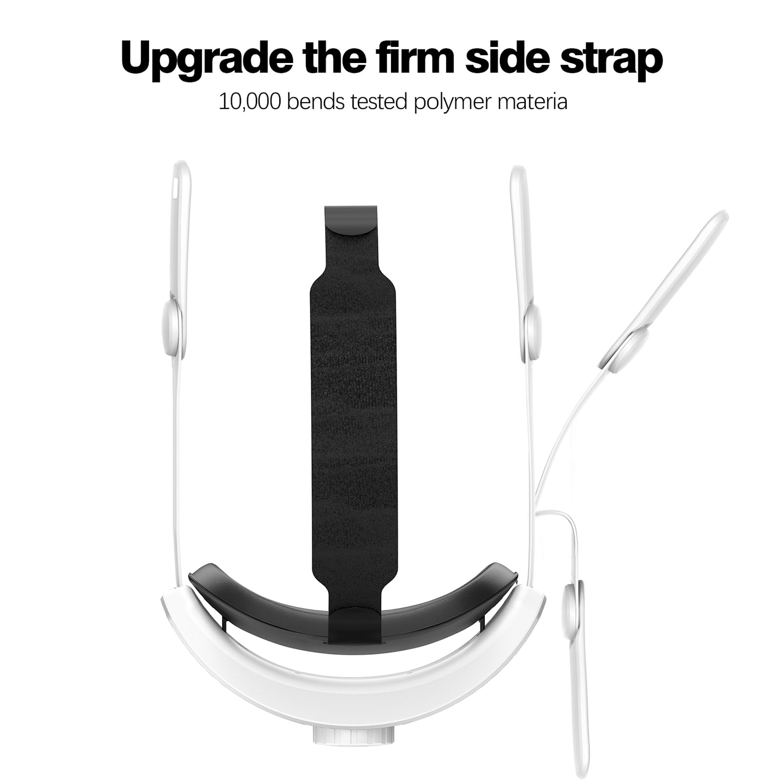 Meta Quest 3S Head Strap - Premium VR Headset Accessory | Replacement for Elite Strap | Enhanced Comfort & Reduced Head Pressure | Compatible with Oculus/Meta Quest 3S | Perfect for Gaming, Fitness VR & Extended Play Sessions