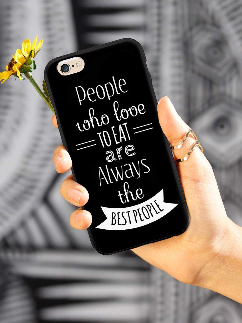 Premium 3D Textured Protective Phone Case for Apple iPhone 12 - Shockproof & Slim Design - Food Lover Theme - Perfect for Daily Use, Travel & Outdoor Activities