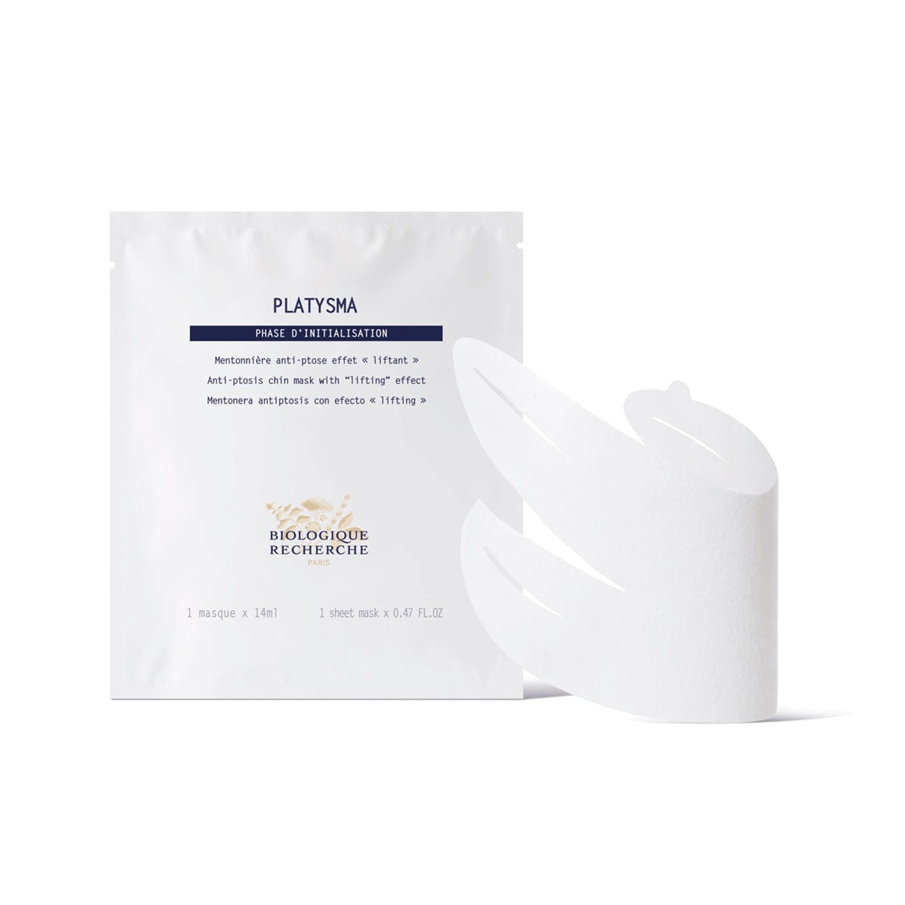 Platysma Sheet Mask - 1 Sheet | Anti-Aging & Firming Facial Mask for Women & Men | Perfect for Skincare Routine & Spa Day