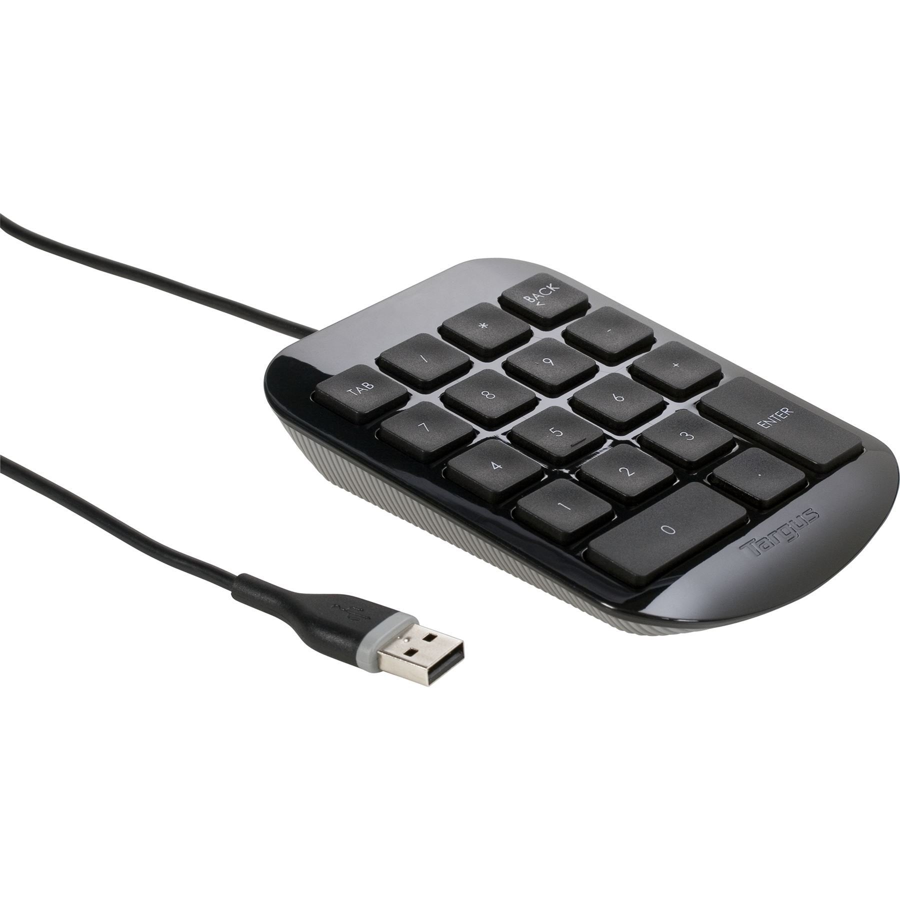 AKP10US Numeric Keypad - 17-Key USB Wired Number Pad for Laptops & Desktops - Perfect for Data Entry, Accounting & Office Work