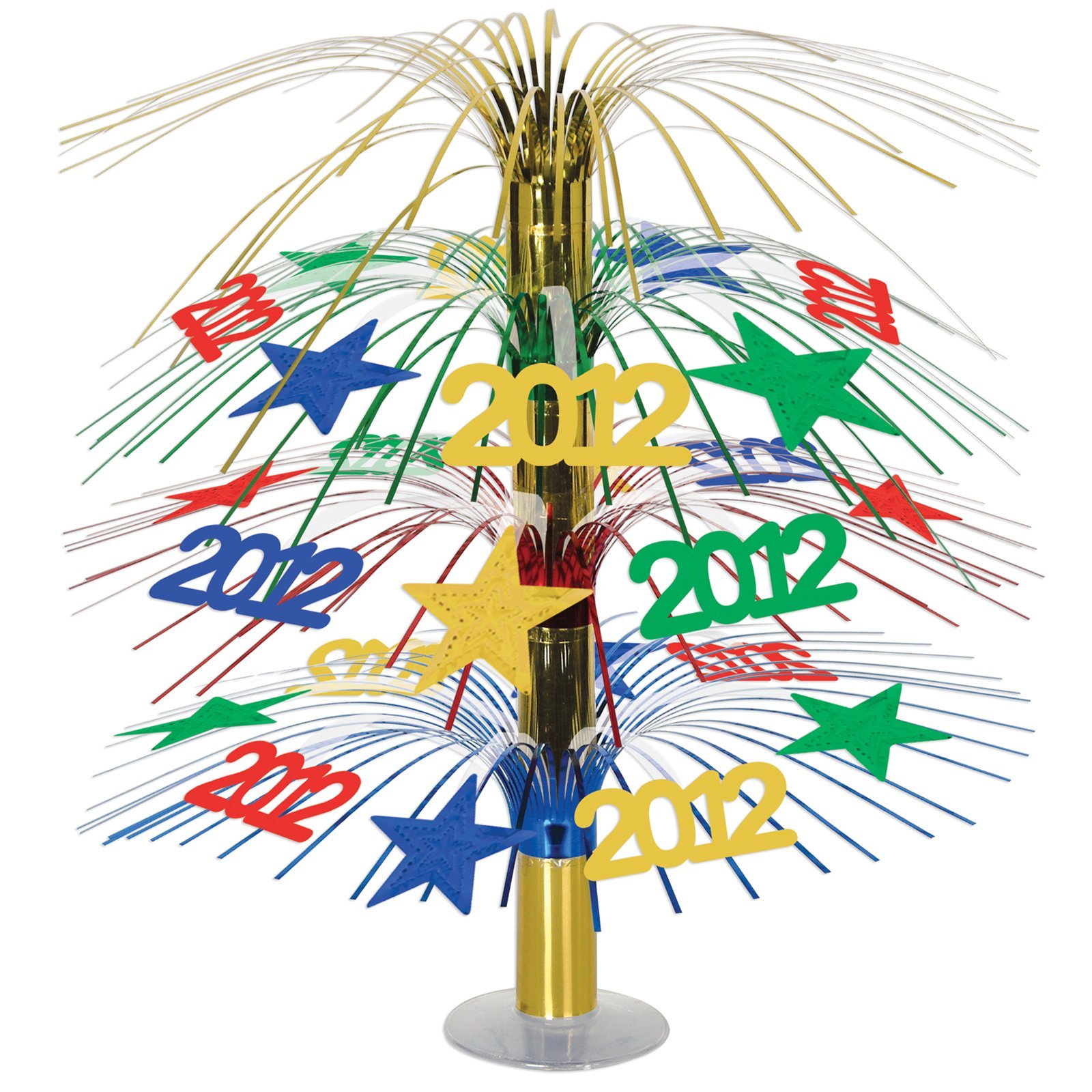 2012 Cascade Centerpiece - Elegant Wedding & Party Table Decorations for Anniversary, Birthday, Bridal Shower - Perfect for Home, Banquet Hall & Event Venue Decor