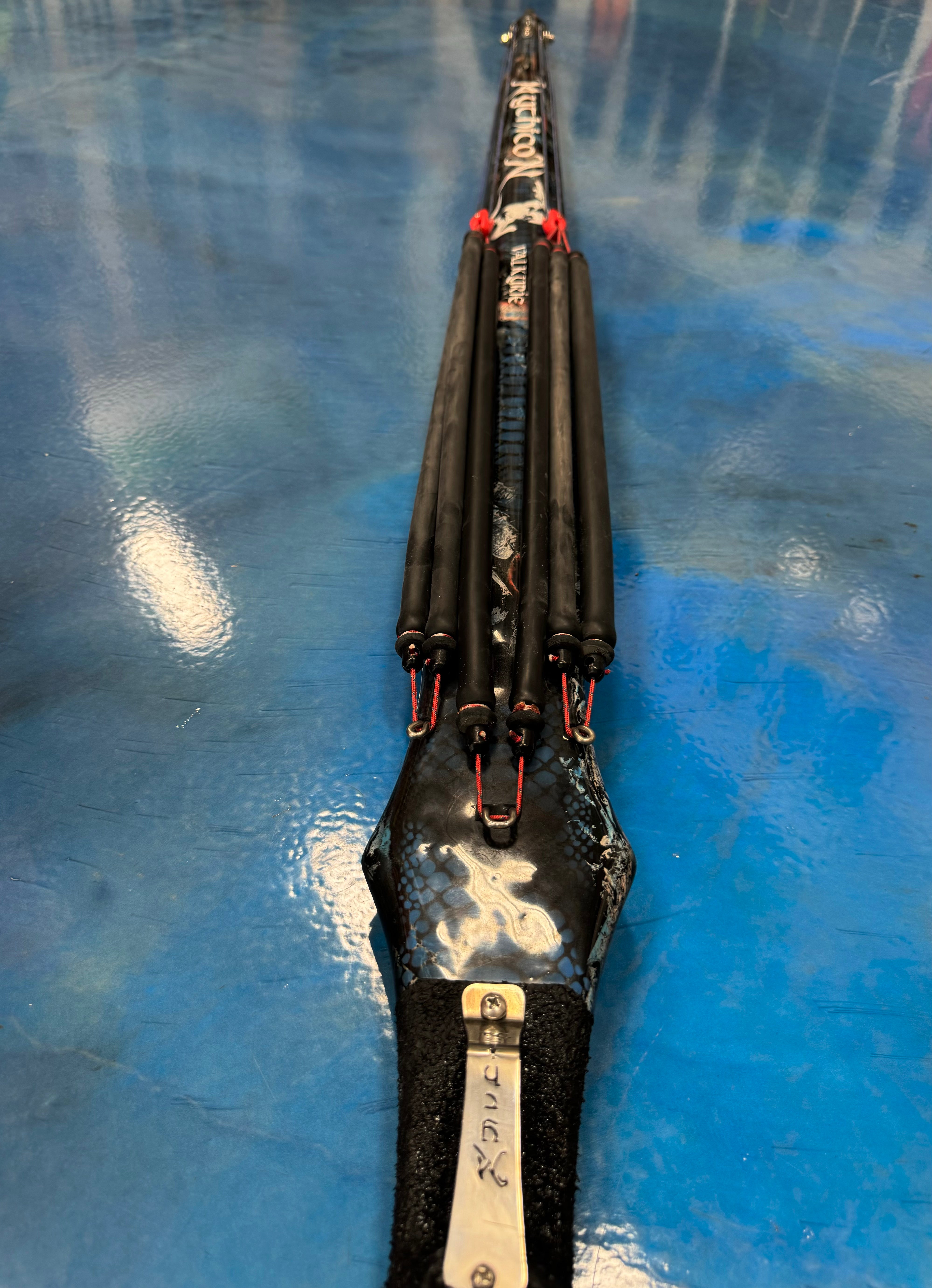 Mythicon Valkyrie Carbon Invert Roller Speargun 120cm - Professional Spearfishing Gear for Underwater Hunting | Perfect for Reef, Bluewater & Deep Sea Fishing Adventures