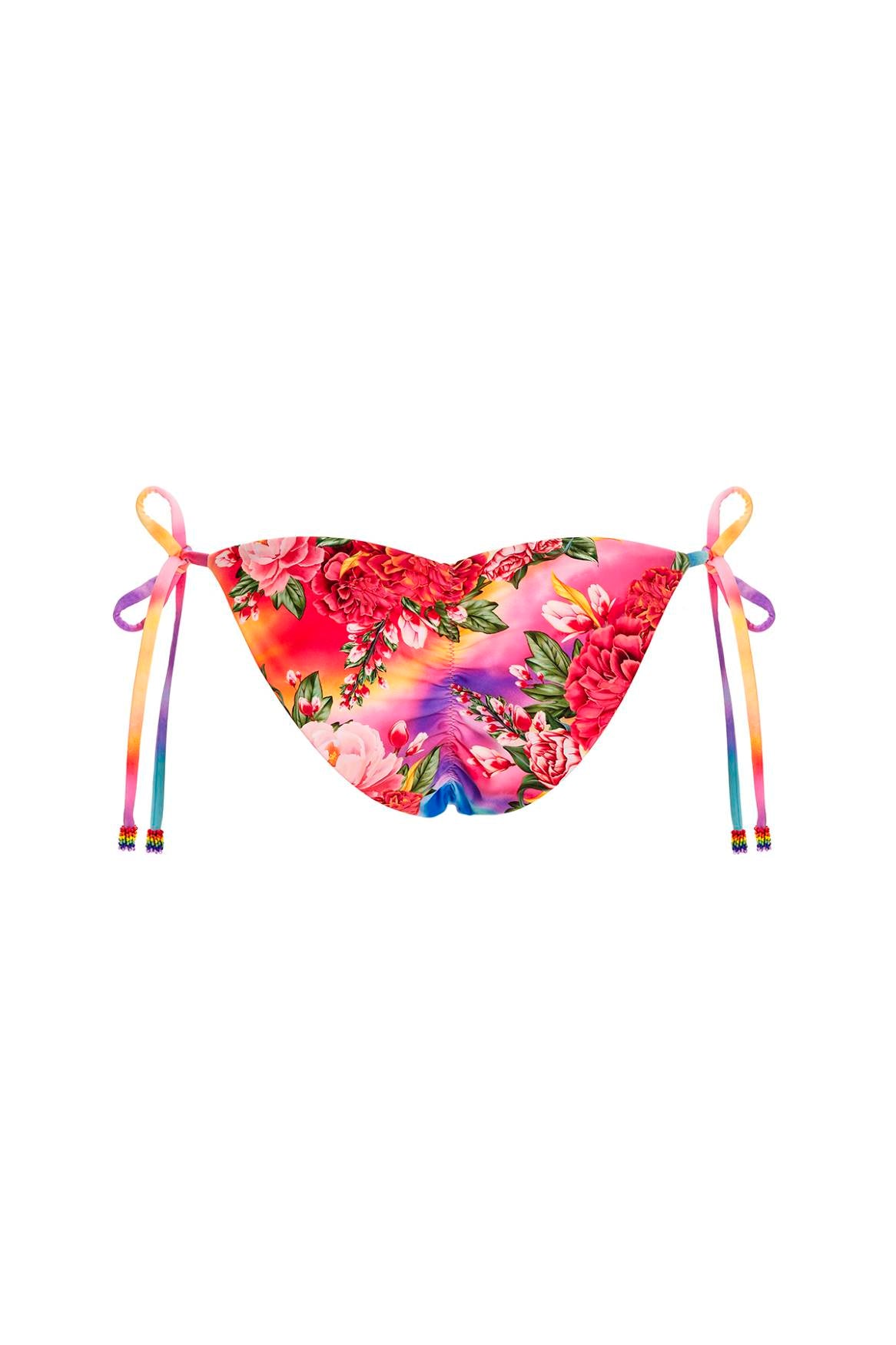 Alegria Reversible Bikini Bottom - High Waisted Swimwear for Women, Quick Dry Bathing Suit with Adjustable Ties | Perfect for Beach, Pool & Summer Vacations