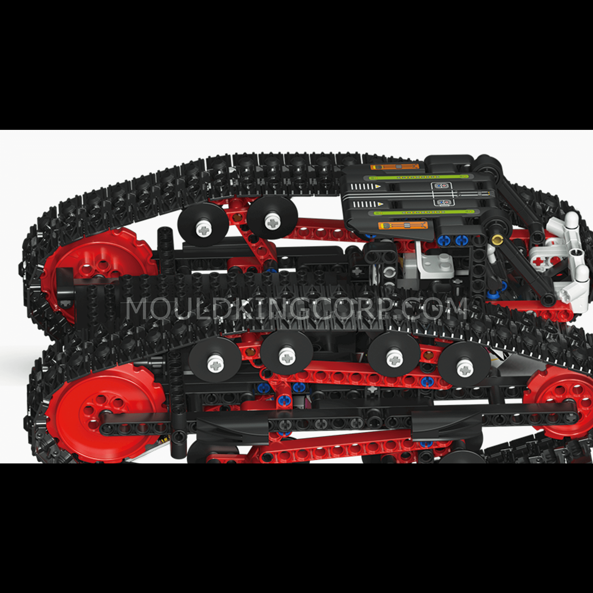 Mould King 13154 Remote Control Tracked Racer Building Kit - 836 PCS STEM Toy for Kids & Adults | Perfect for Indoor Racing, Birthday Gifts & STEM Learning Activities