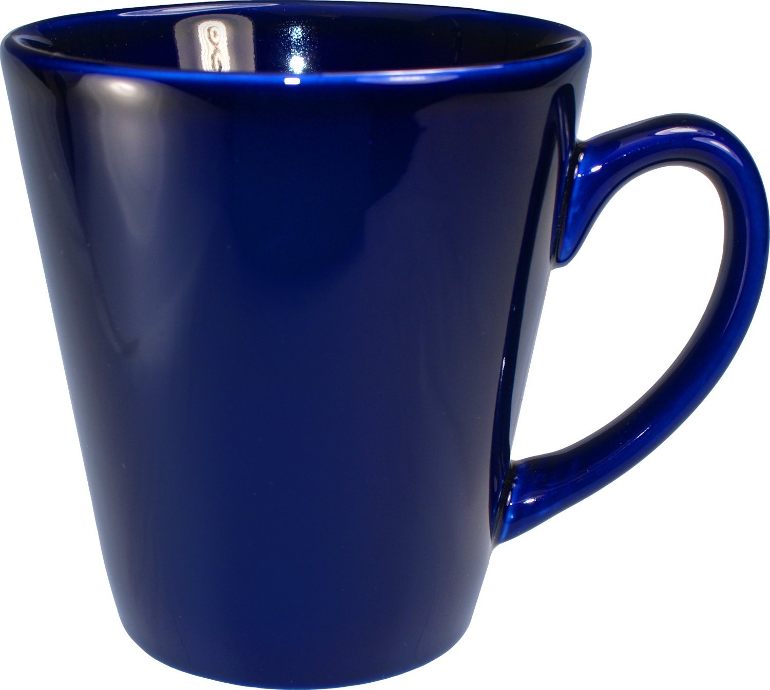 ITI 36-Piece Cancun Funnel Coffee Cup Set - 12-Ounce Cobalt Blue Mugs for Coffee, Tea & Hot Drinks - Perfect for Restaurants, Cafes & Home Use