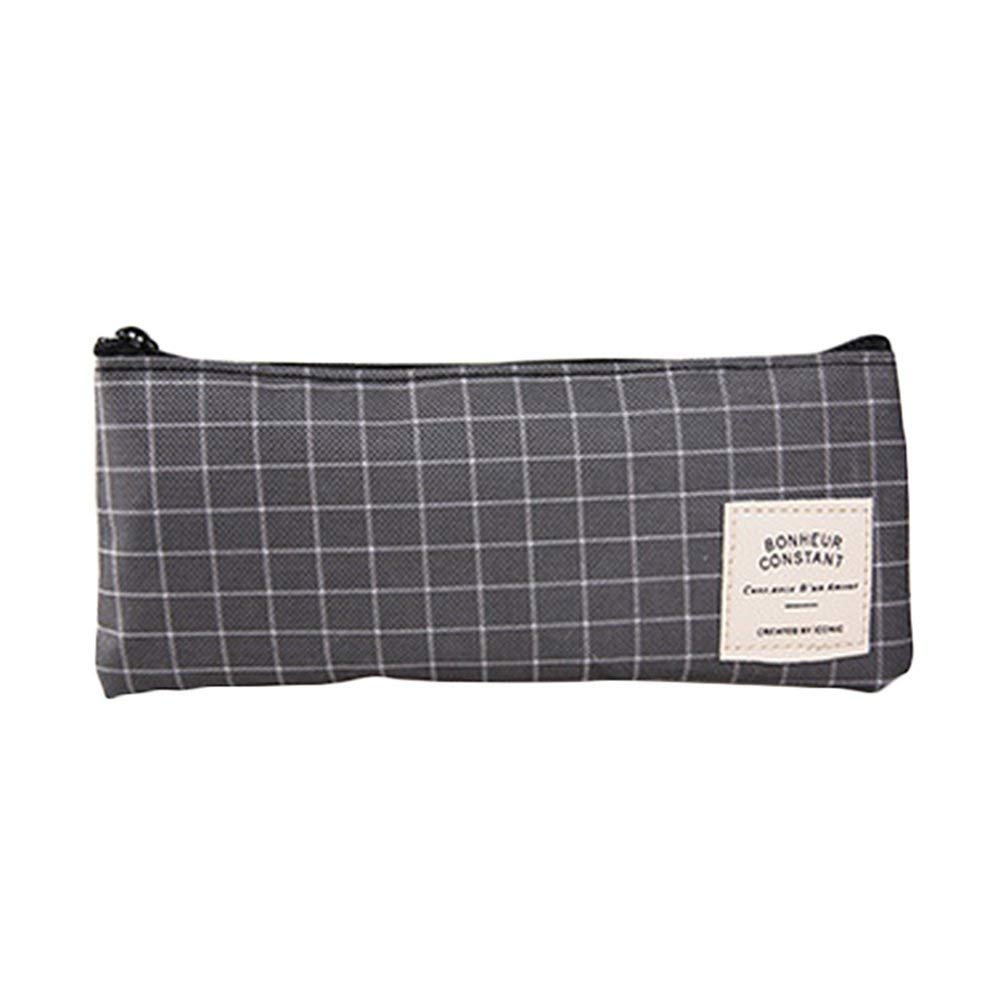 Durable Oxford Pen Pouch Pencil Case - Stylish Korean Stationery Organizer for School, Office & Travel - Perfect for Pens, Makeup, Glasses & Small Accessories Storage