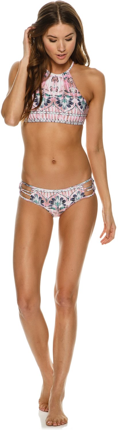 O'NEILL Women's Starlis Macrame Cheeky Bikini Bottom - Stylish Swimwear for Beach, Pool & Summer Vacations
